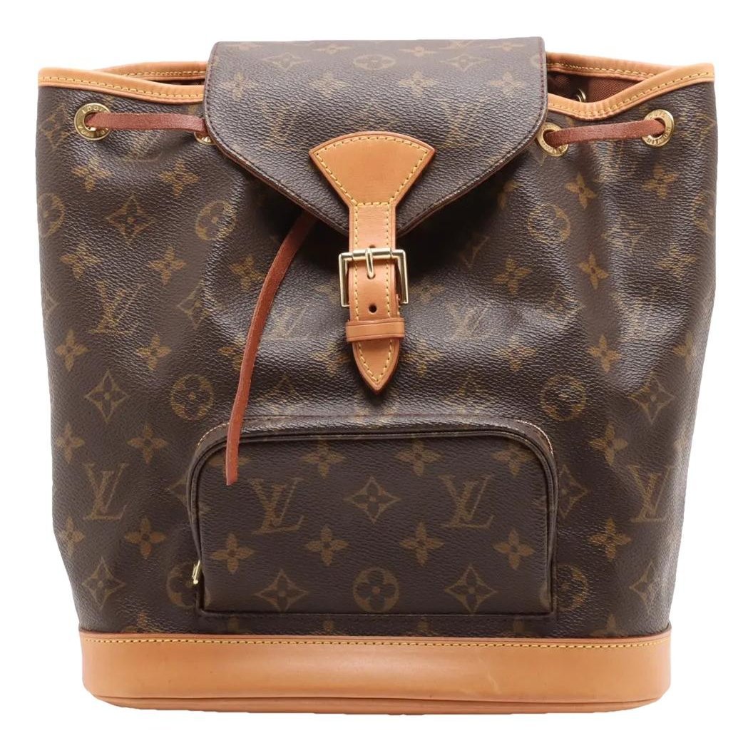 Leather backpack