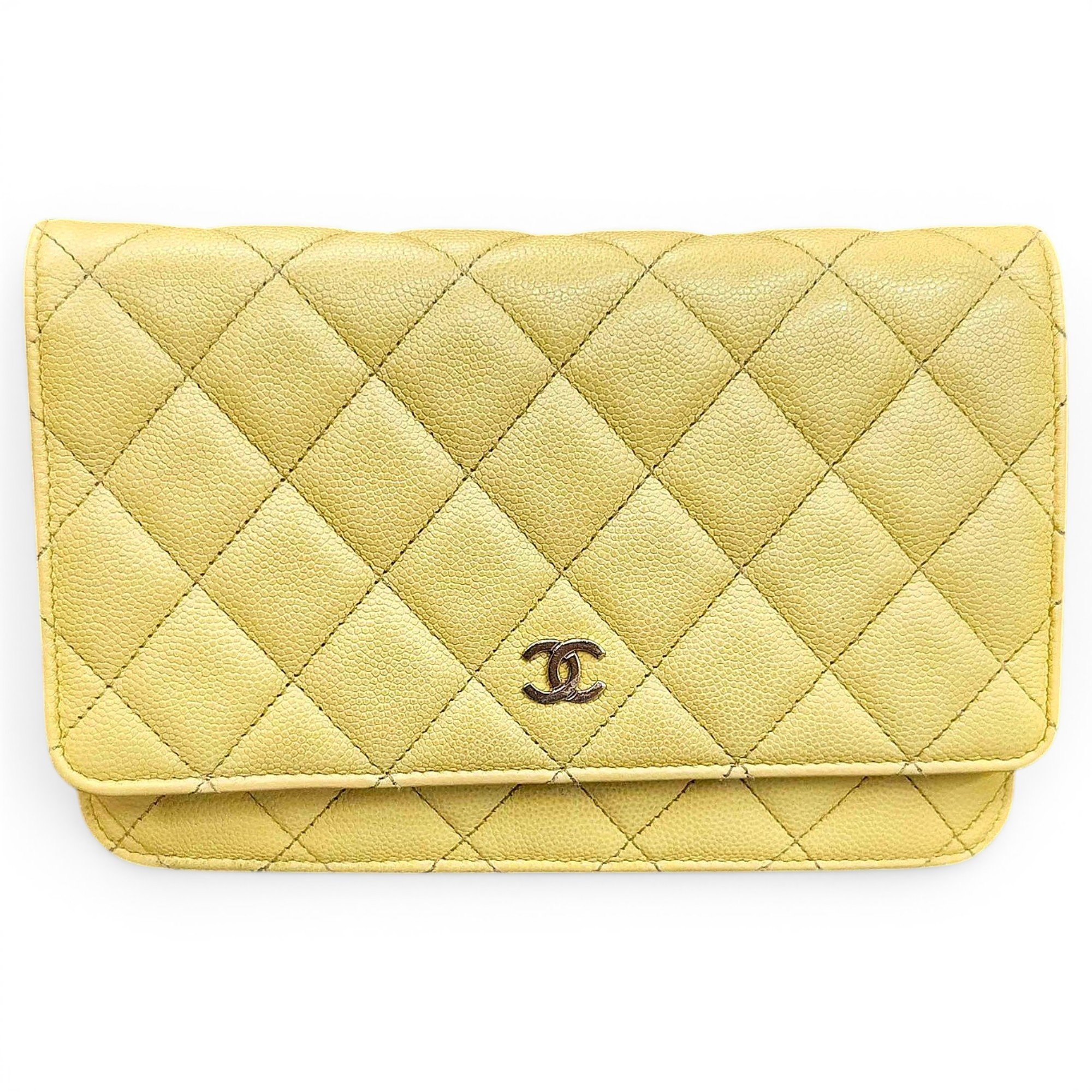 Wallet On Chain Timeless/Classique leather crossbody bag