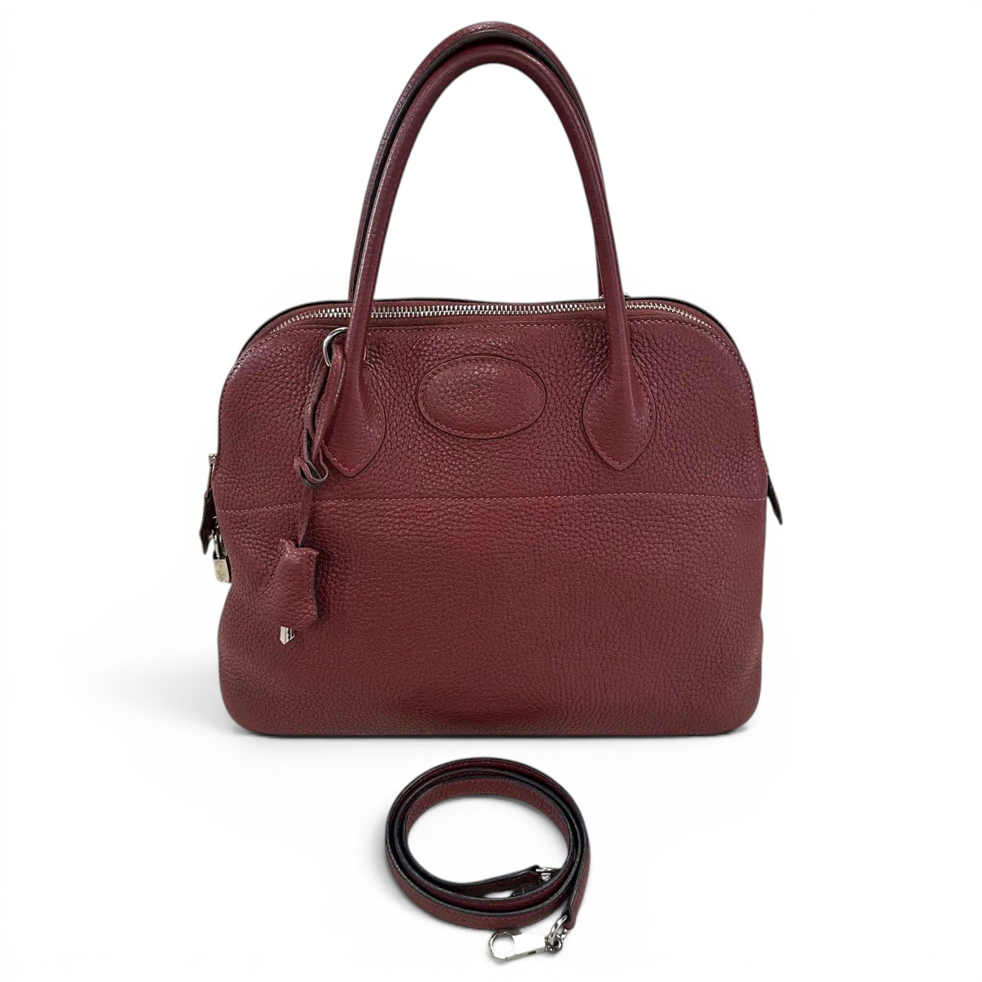 Bolide leather handbag