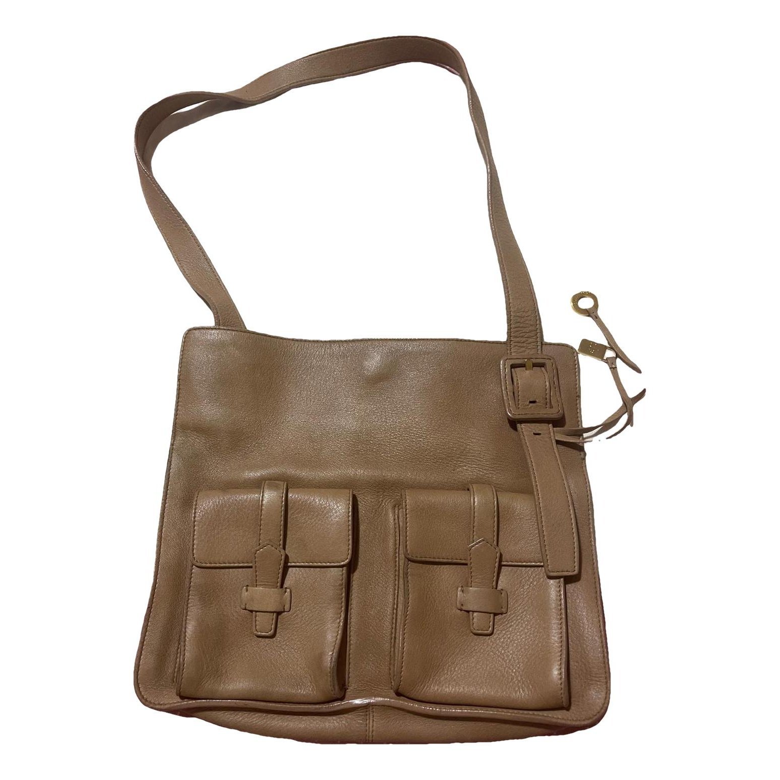 Loro Piana Bellevue leather handbag