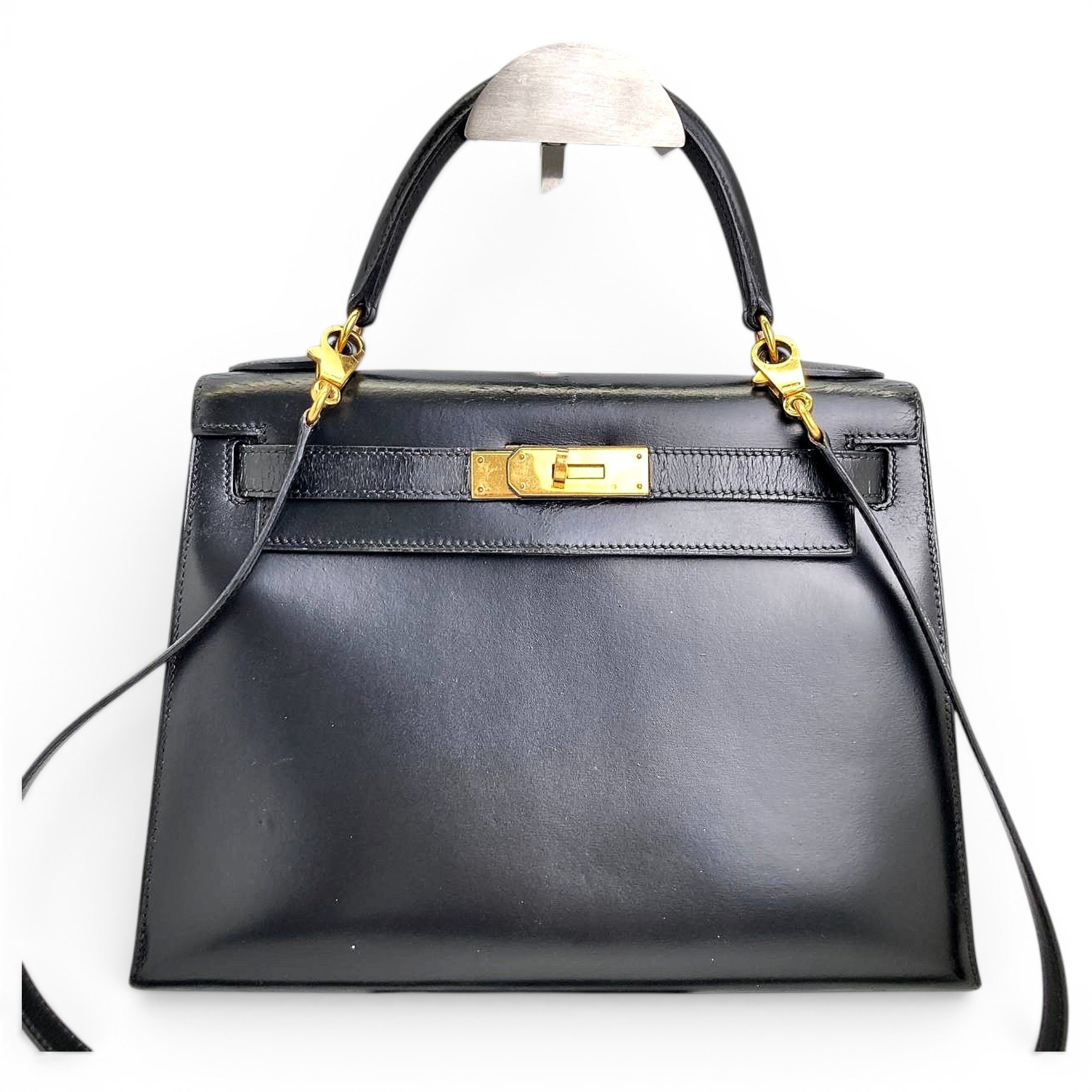 Kelly 28 leather handbag