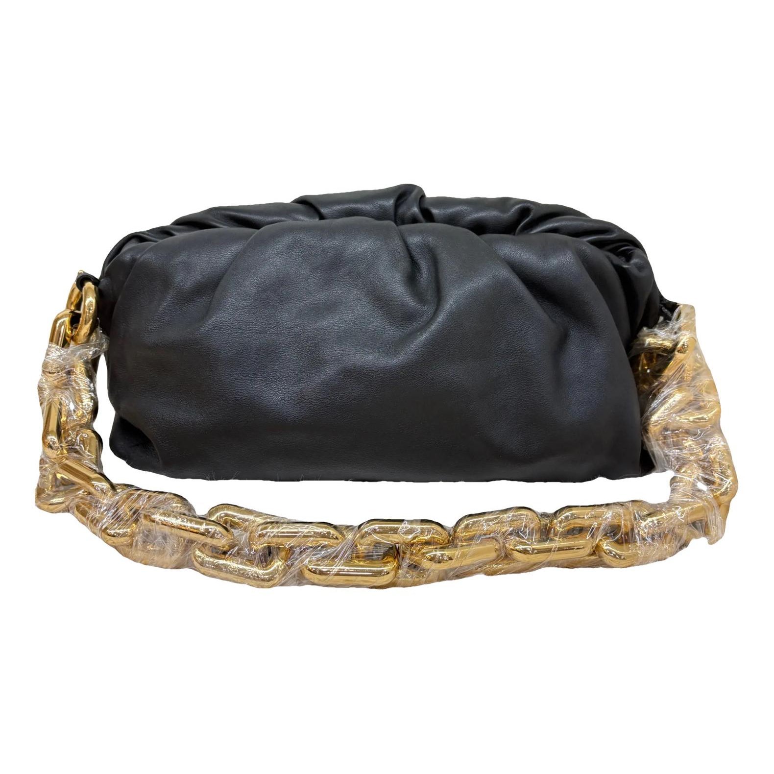Chain Pouch leather handbag