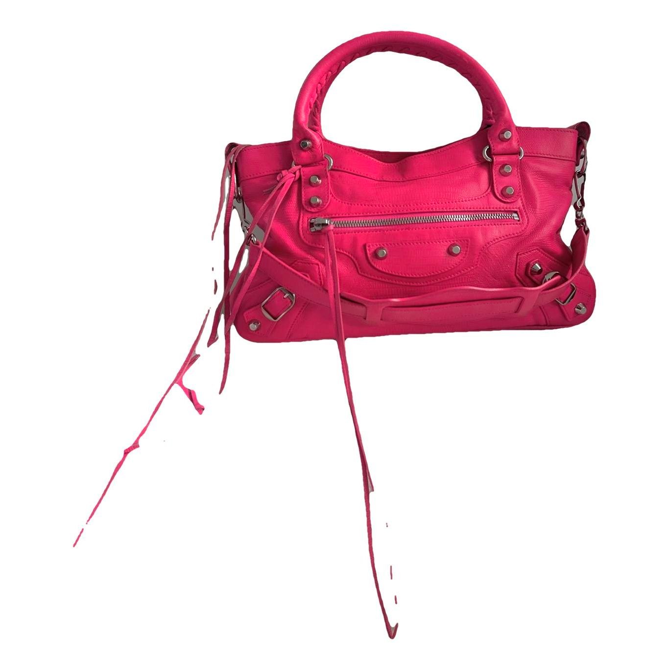 First leather handbag