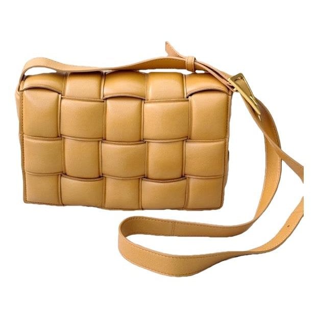 Cassette Padded leather crossbody bag