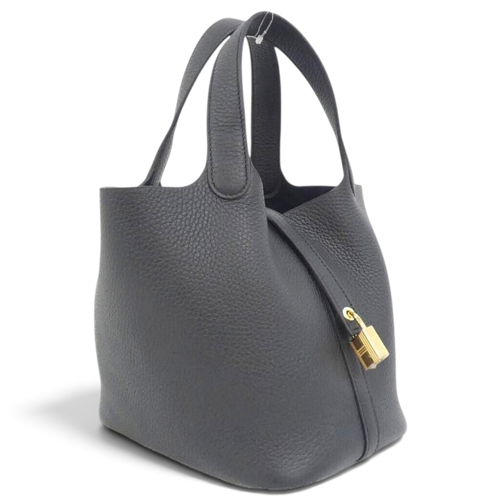 Picotin leather handbag