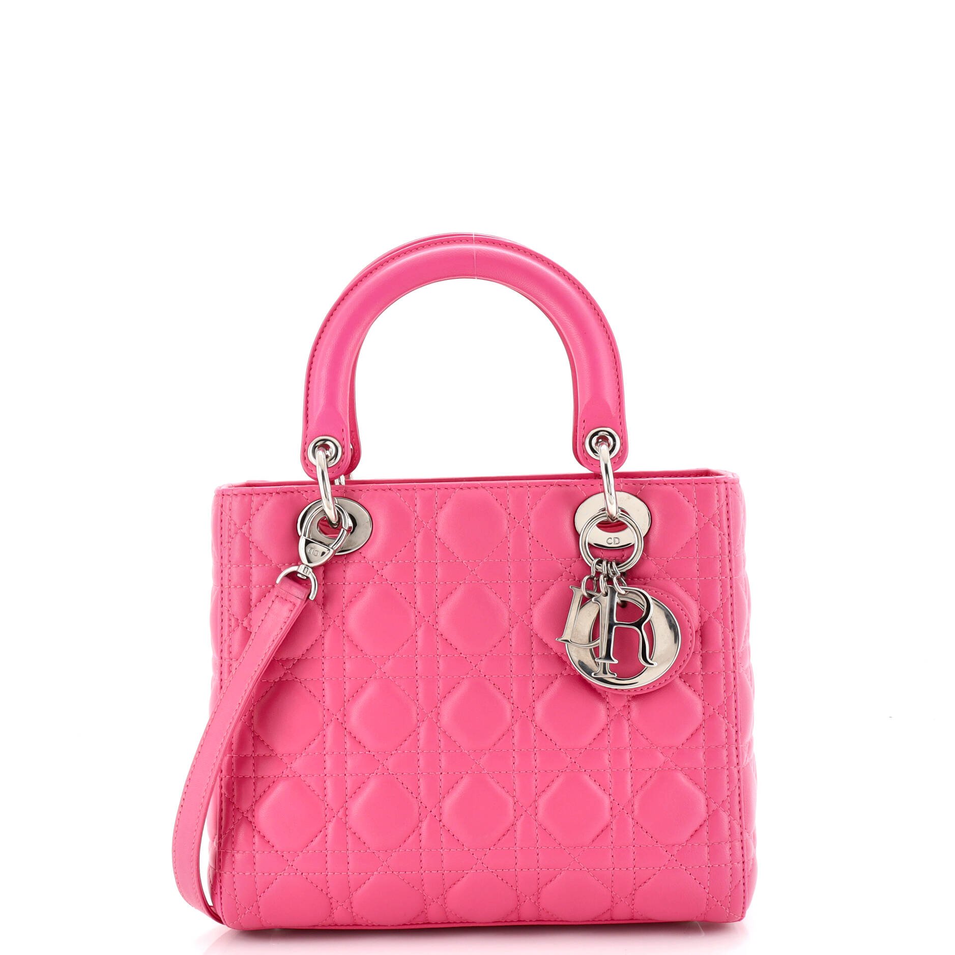 Dior Lady Dior Bag Cannage Quilt Lambskin Medium