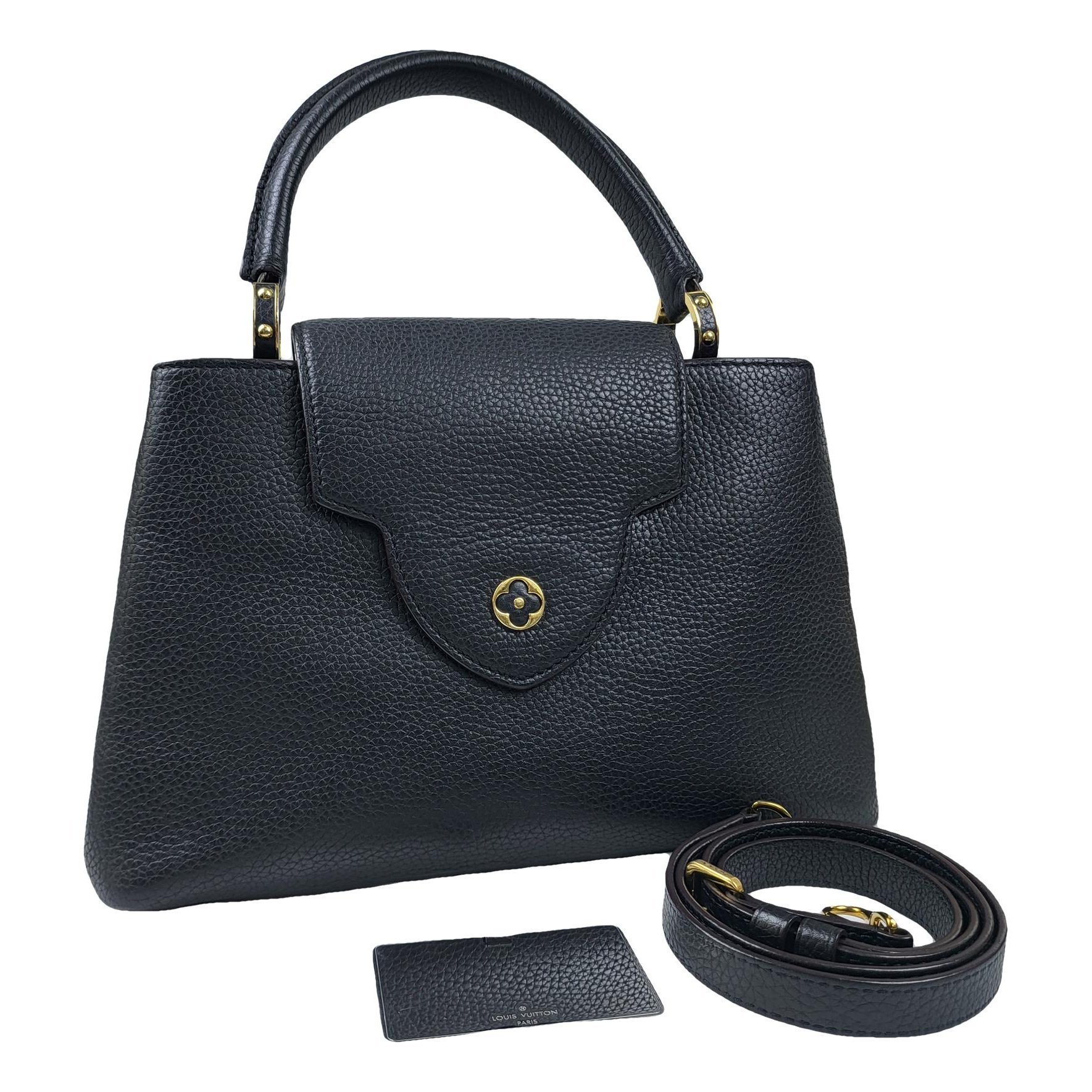 Capucines leather handbag