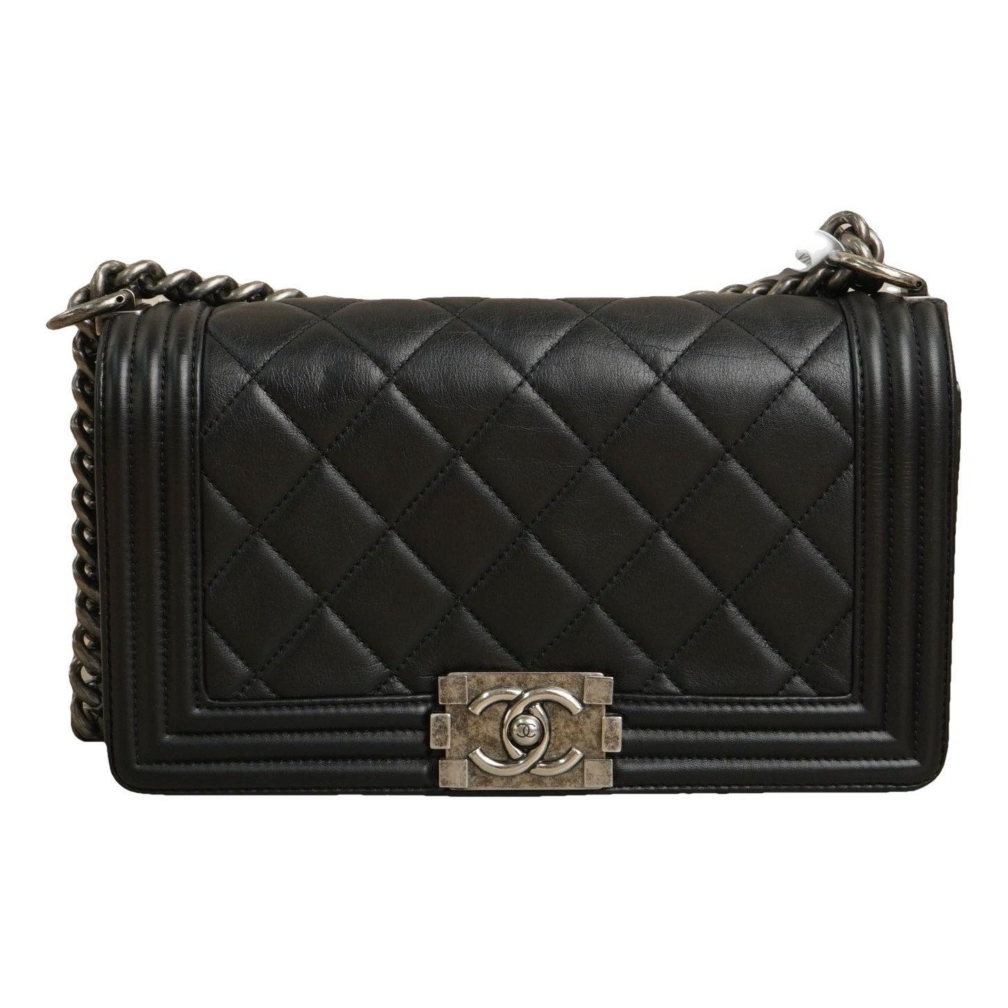 Boy leather crossbody bag