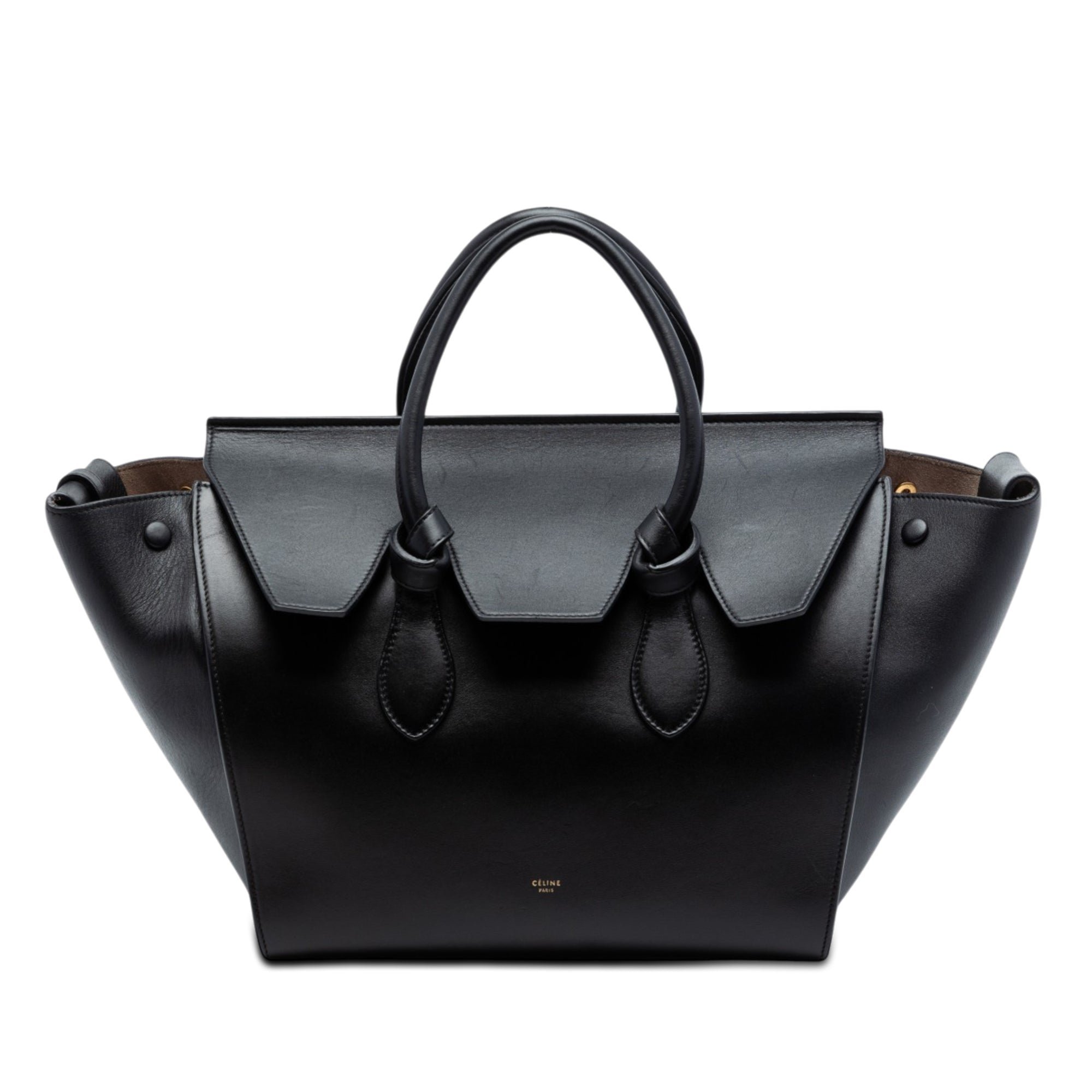 Leather tote