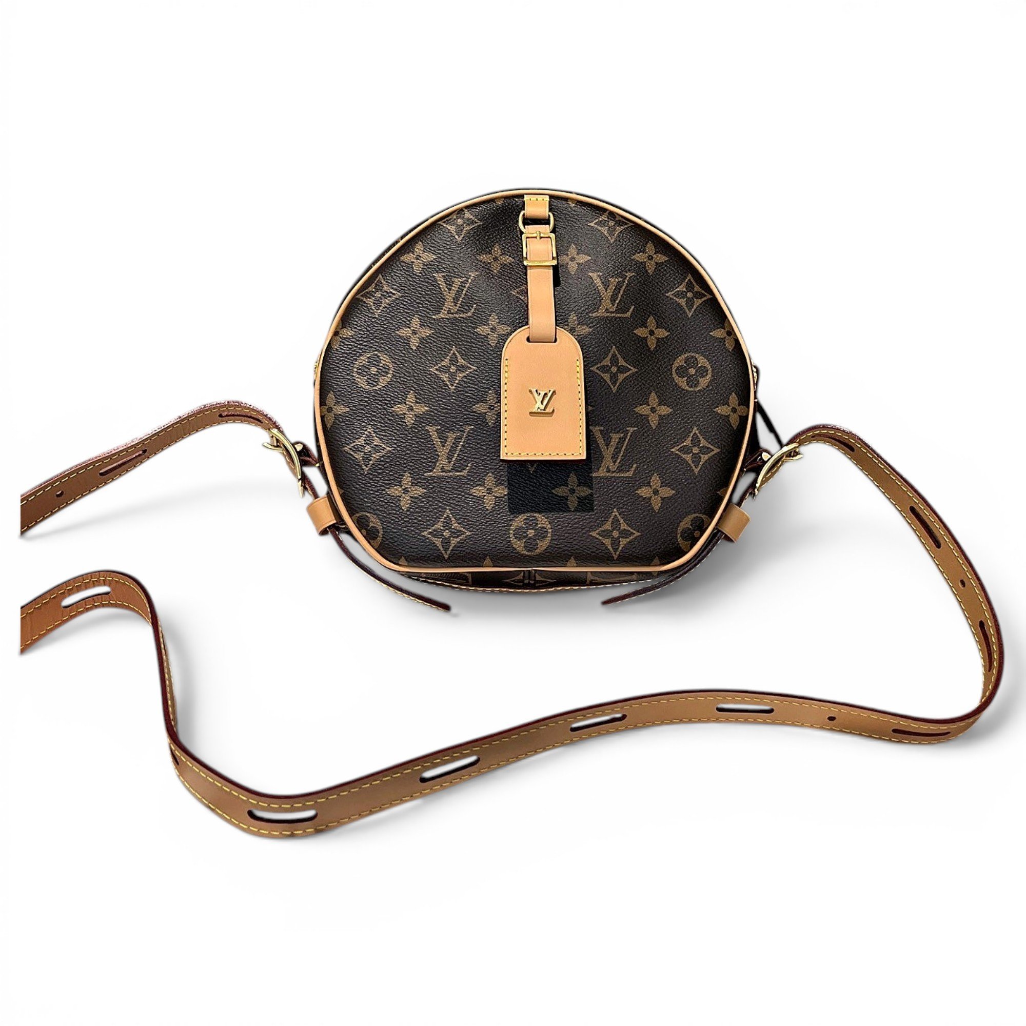 Boîte chapeau souple leather handbag