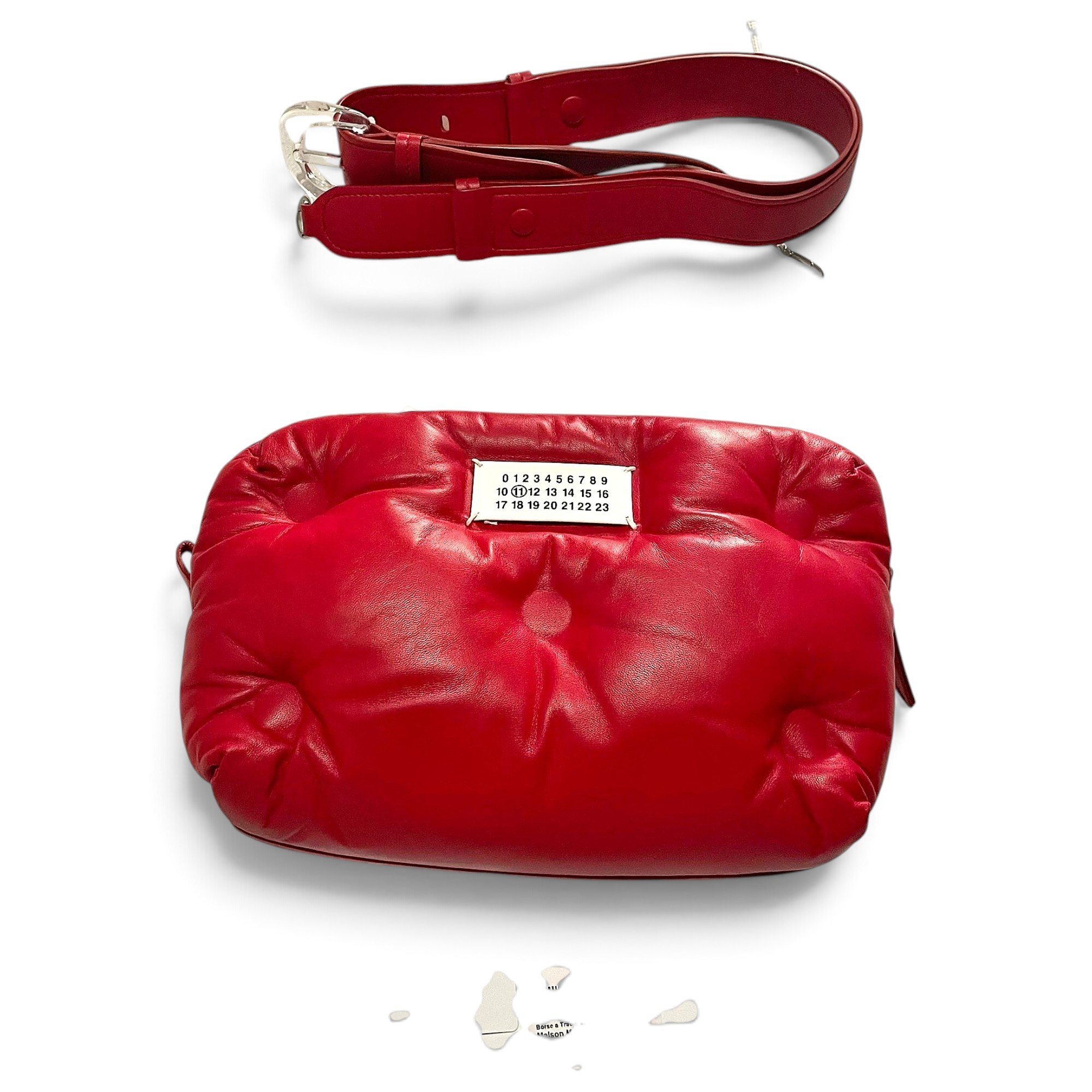 Glam Slam leather crossbody bag