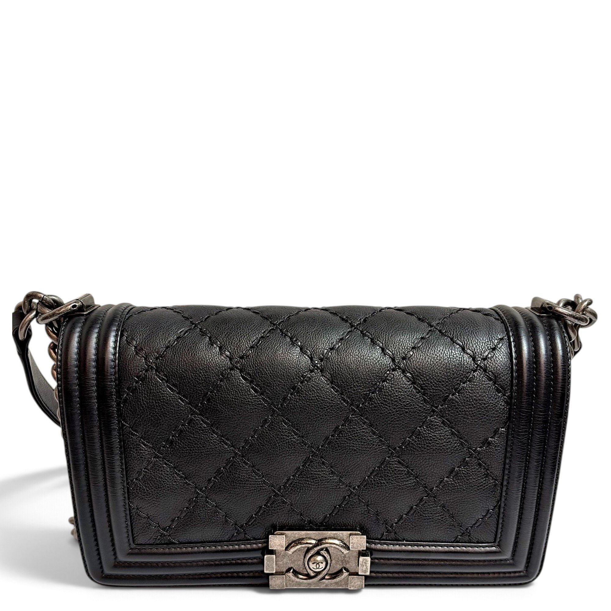 Boy leather handbag