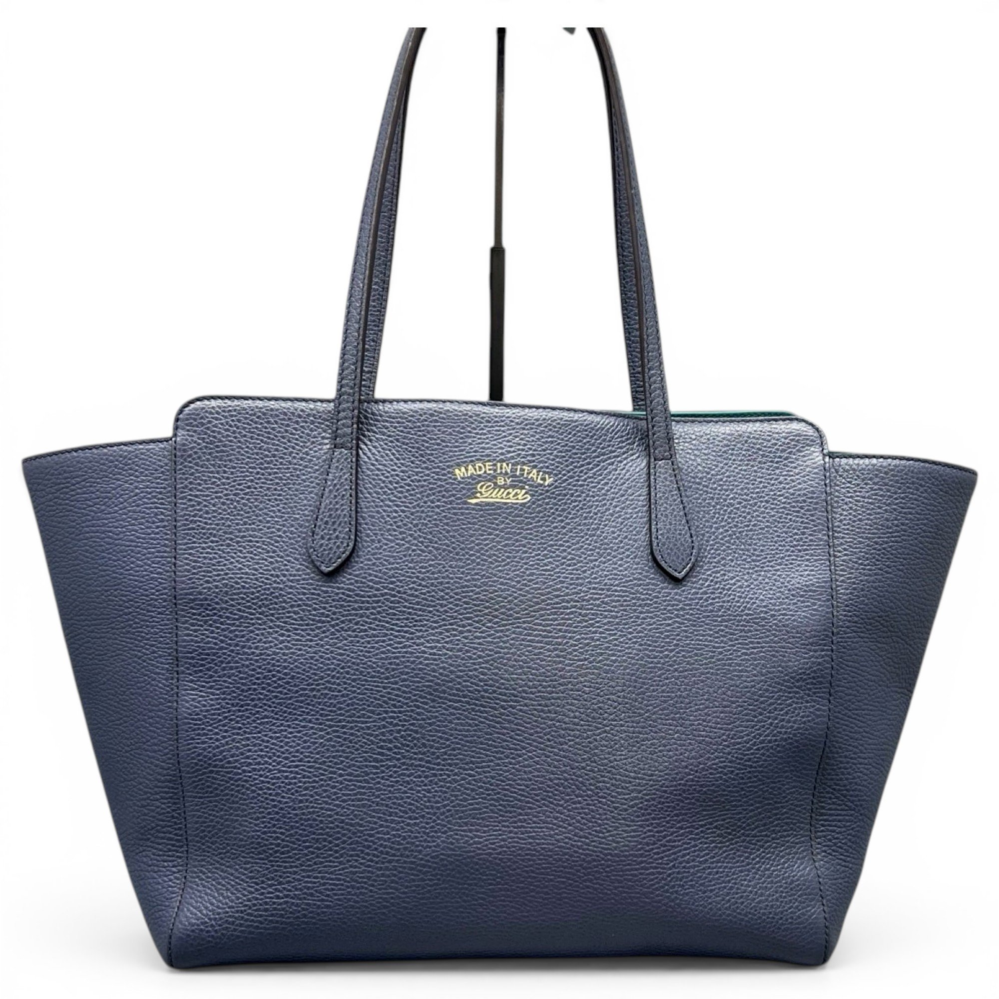 Swing leather tote