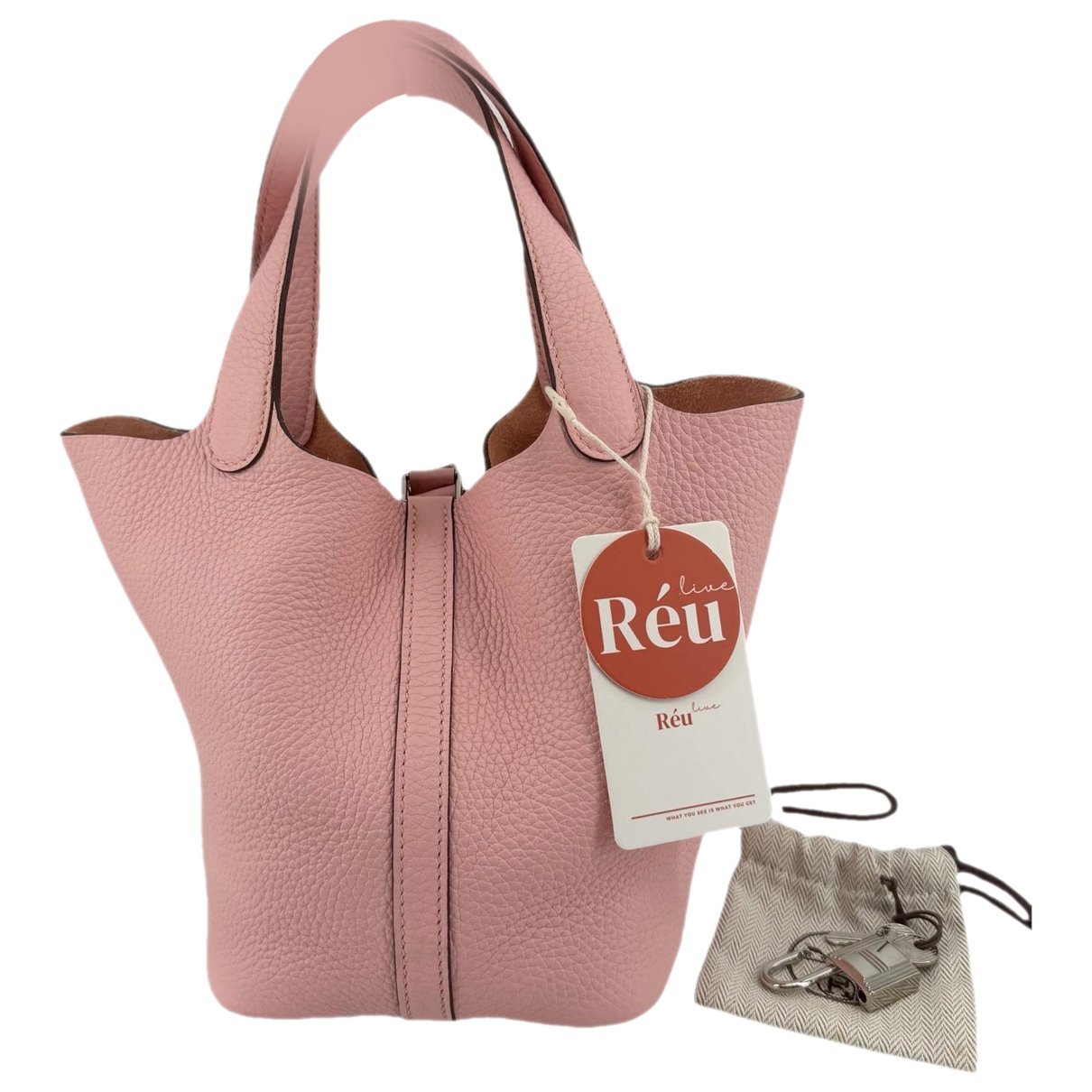 Hermes Picotin 18 Handbag Clemence Leather 2022