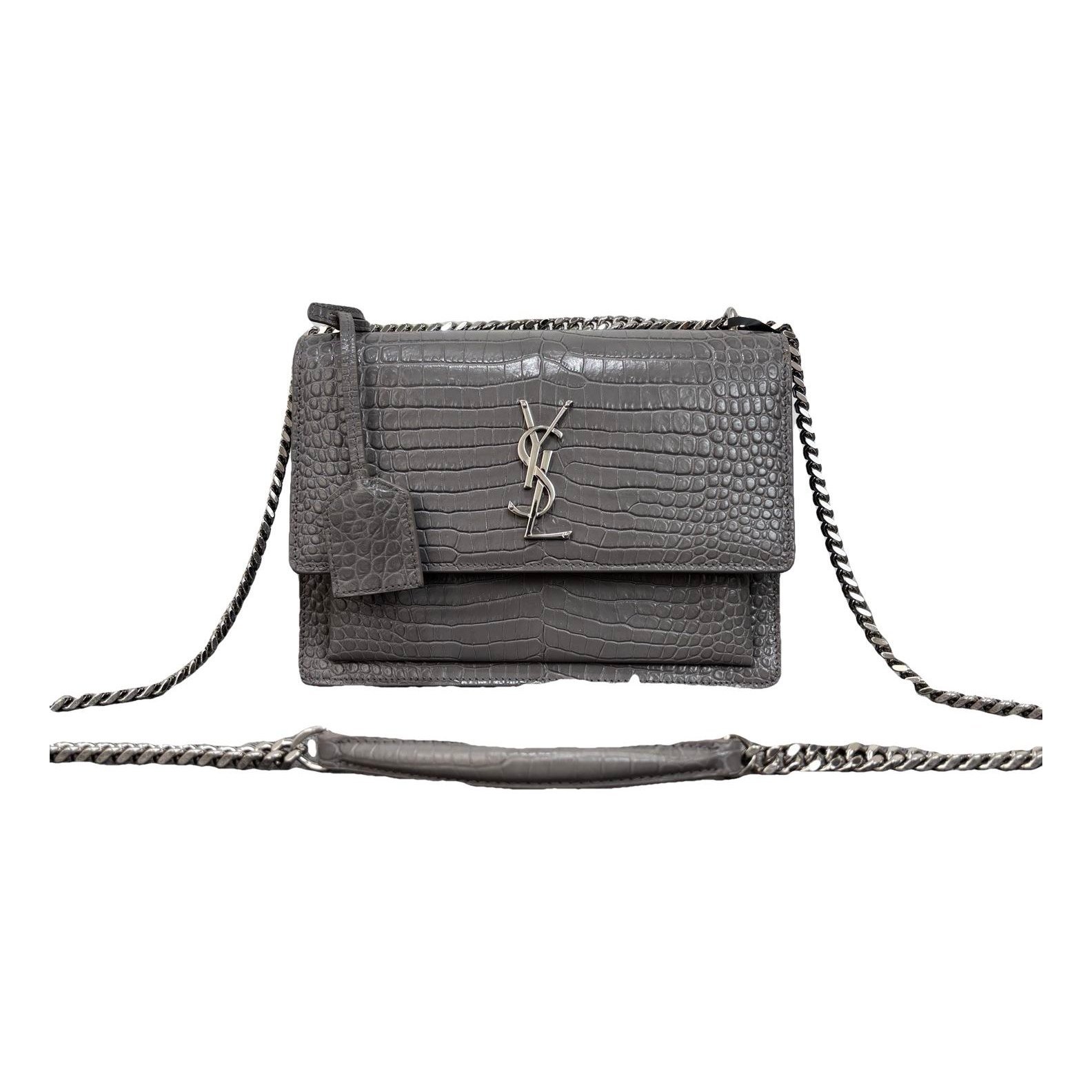Sunset leather handbag