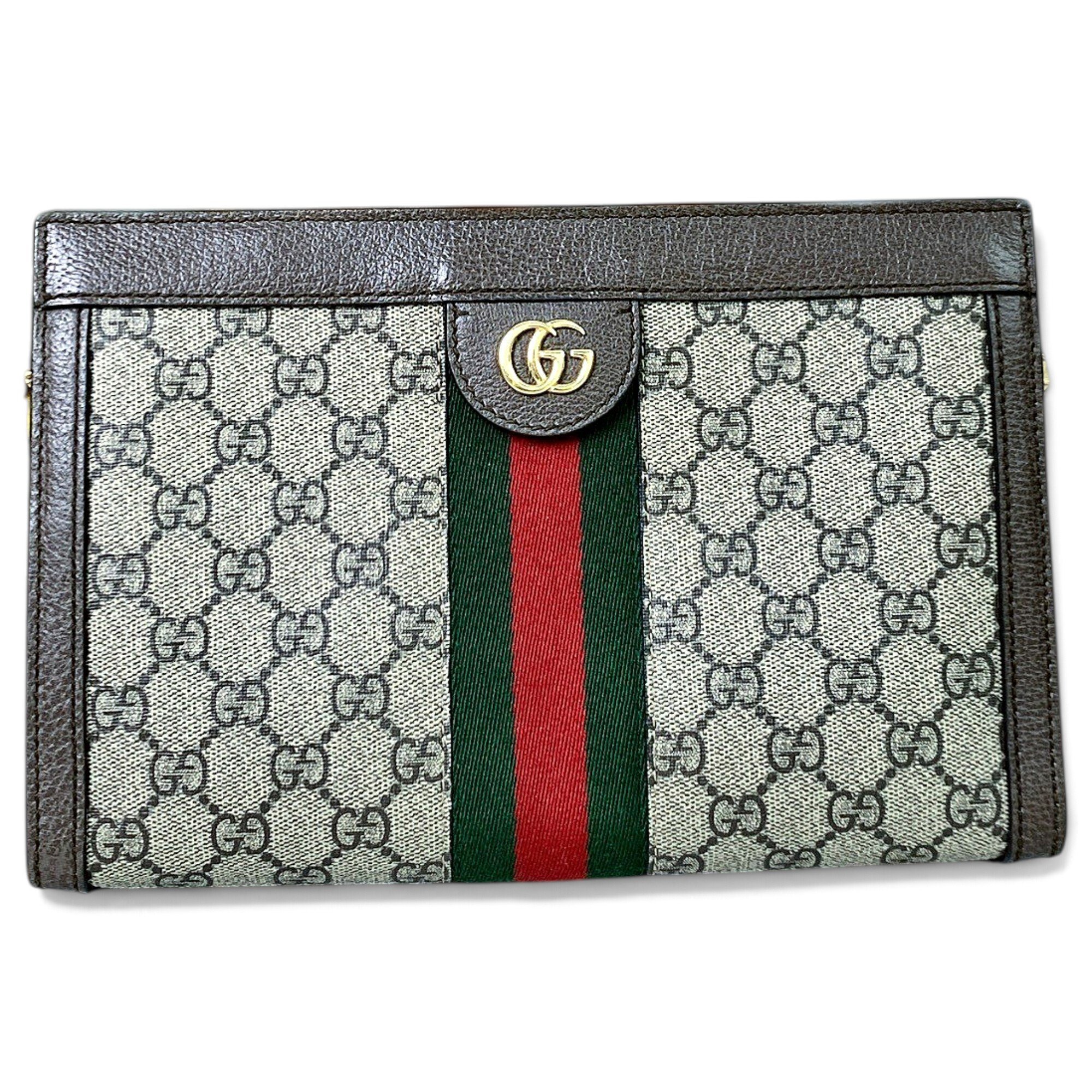 Ophidia Chain leather handbag