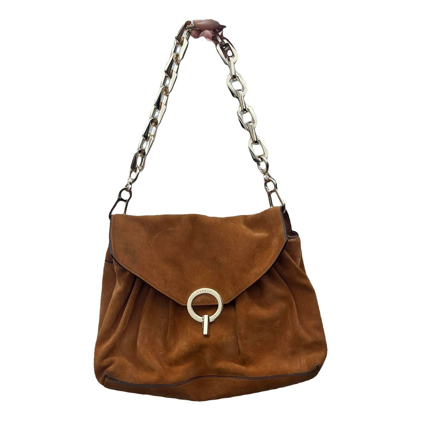 Sandro Yza leather handbag