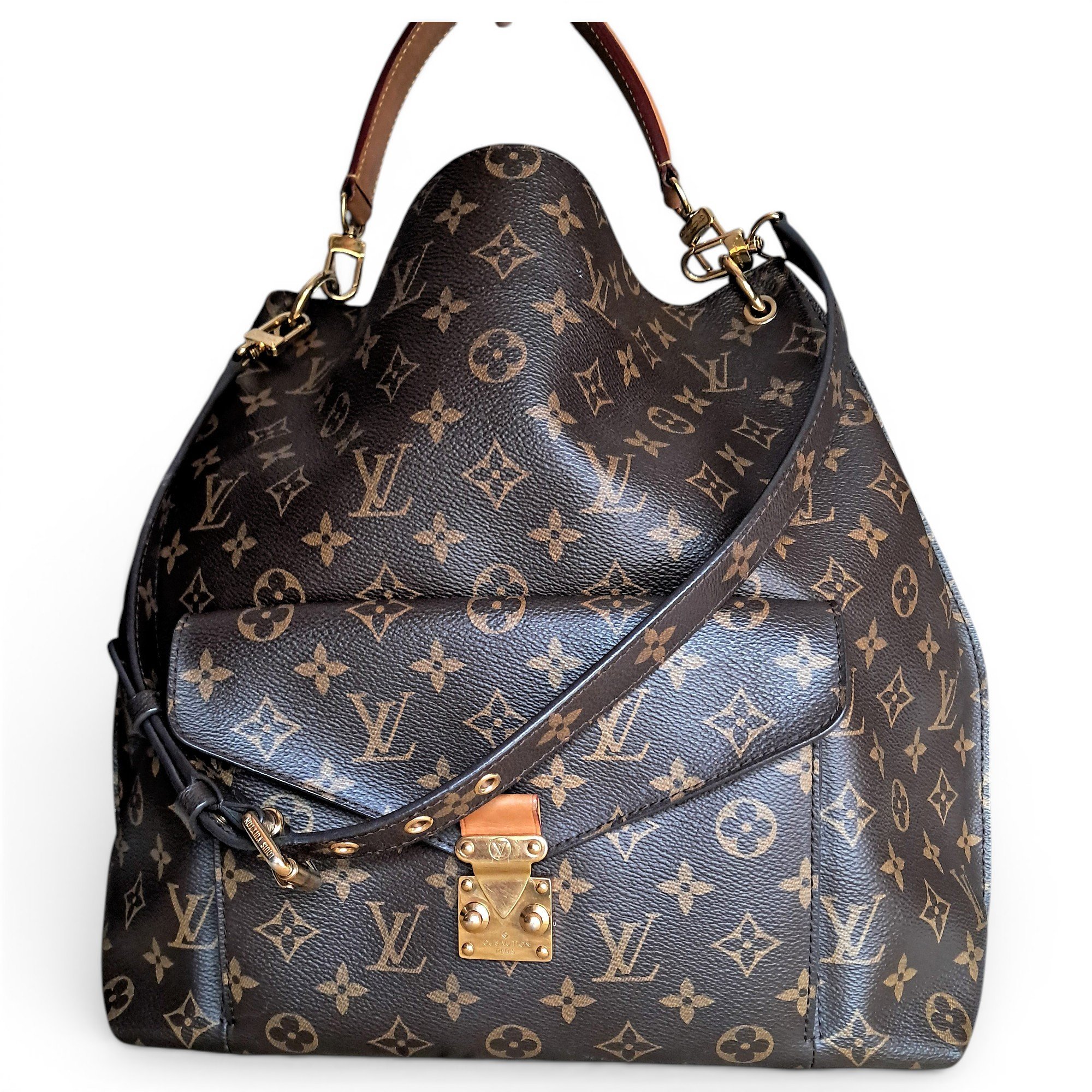 Leather crossbody bag
