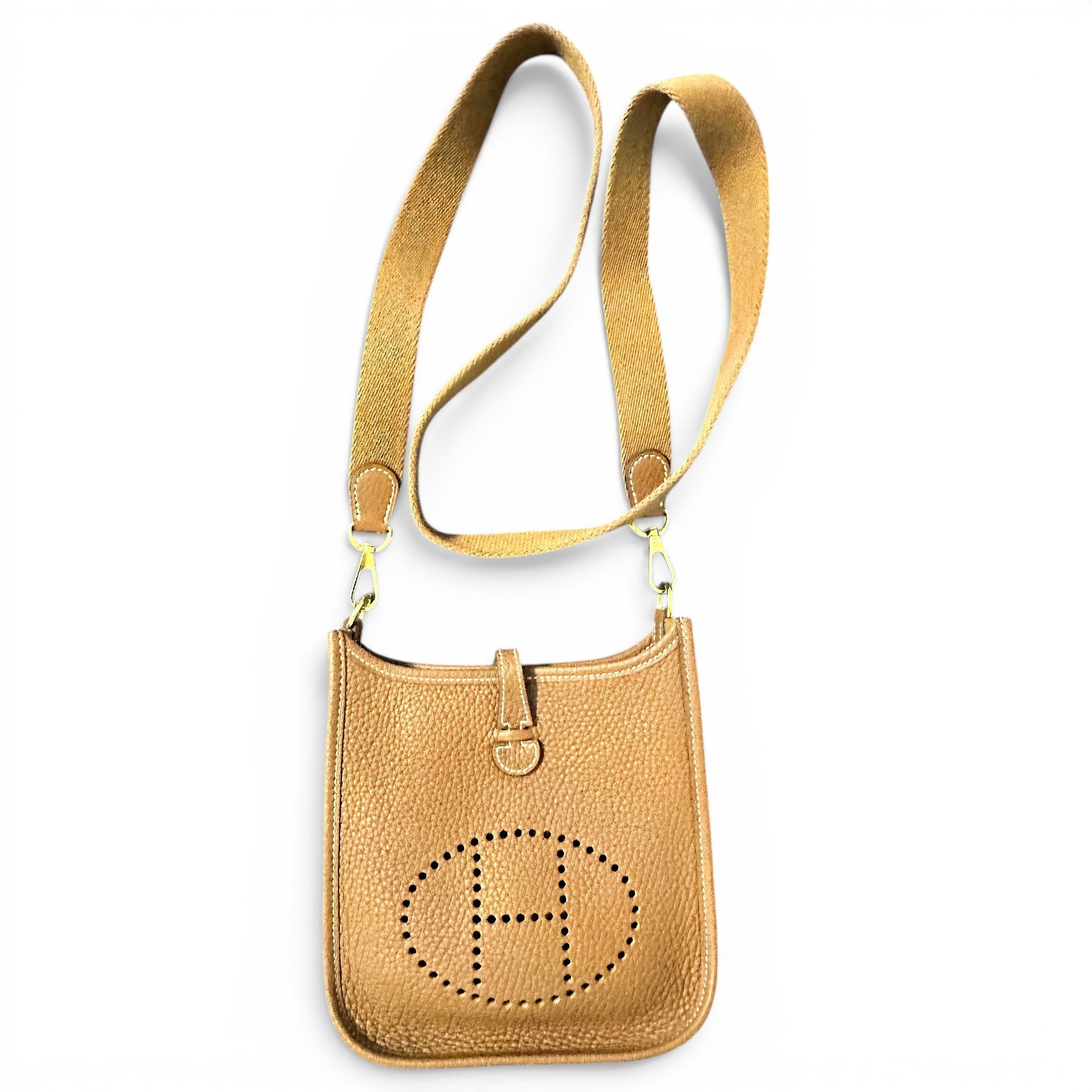 Evelyne leather crossbody bag