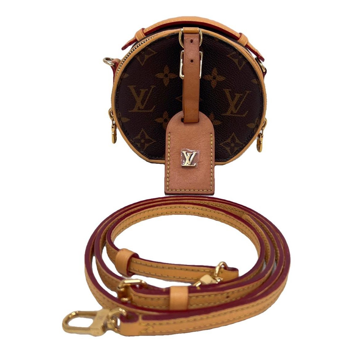 Patent leather handbag