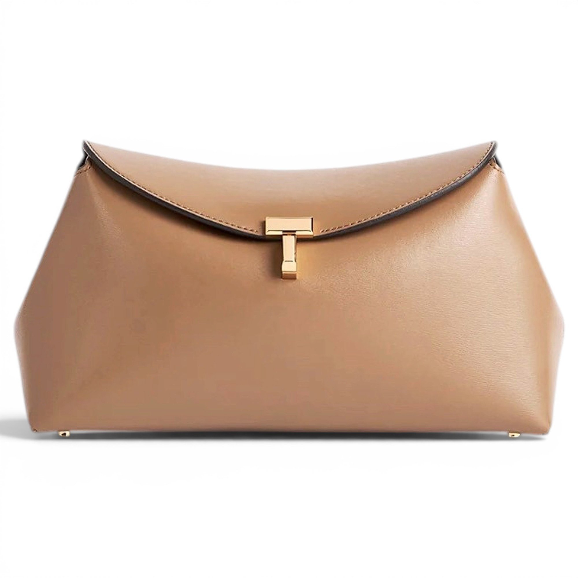 Toteme T-Lock leather handbag
