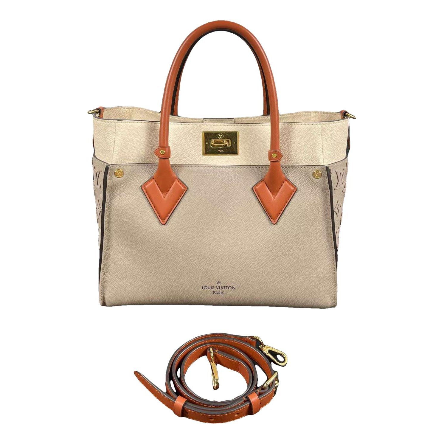 On My Side leather handbag