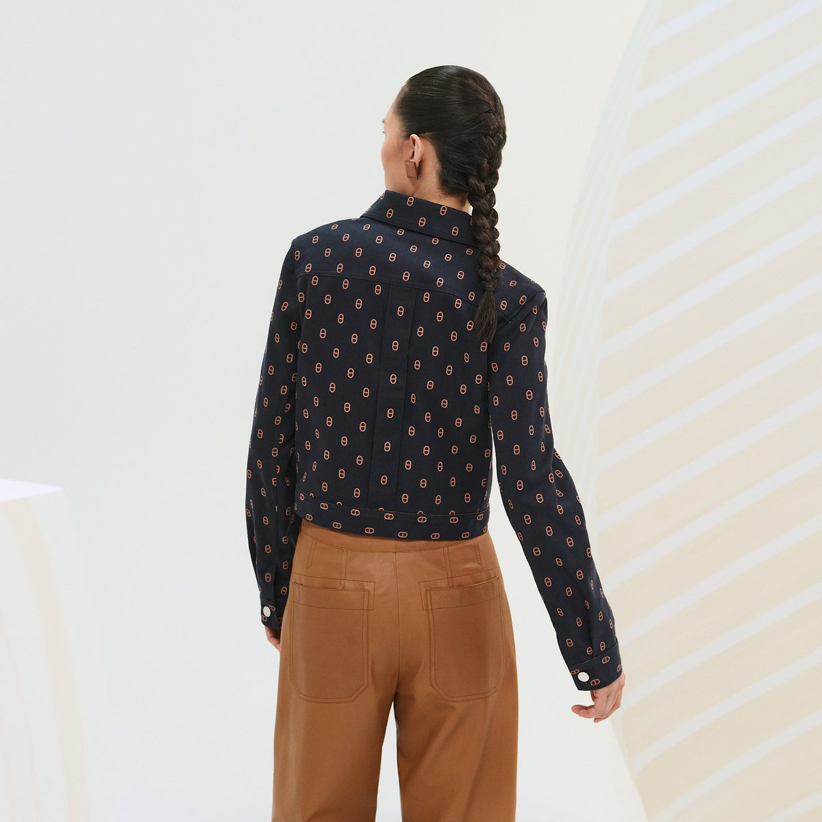 Bleu Gabier "Chaine D'Ancre" Denim Jacket