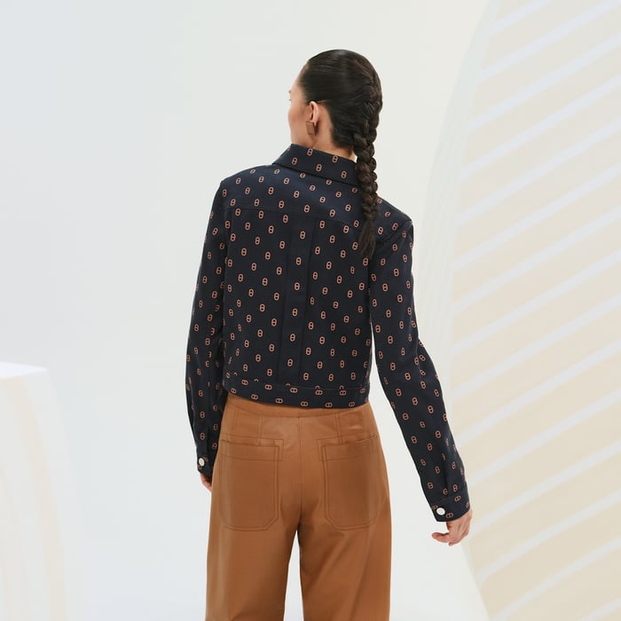 Bleu Gabier "Chaine d'Ancre" Denim Jacket