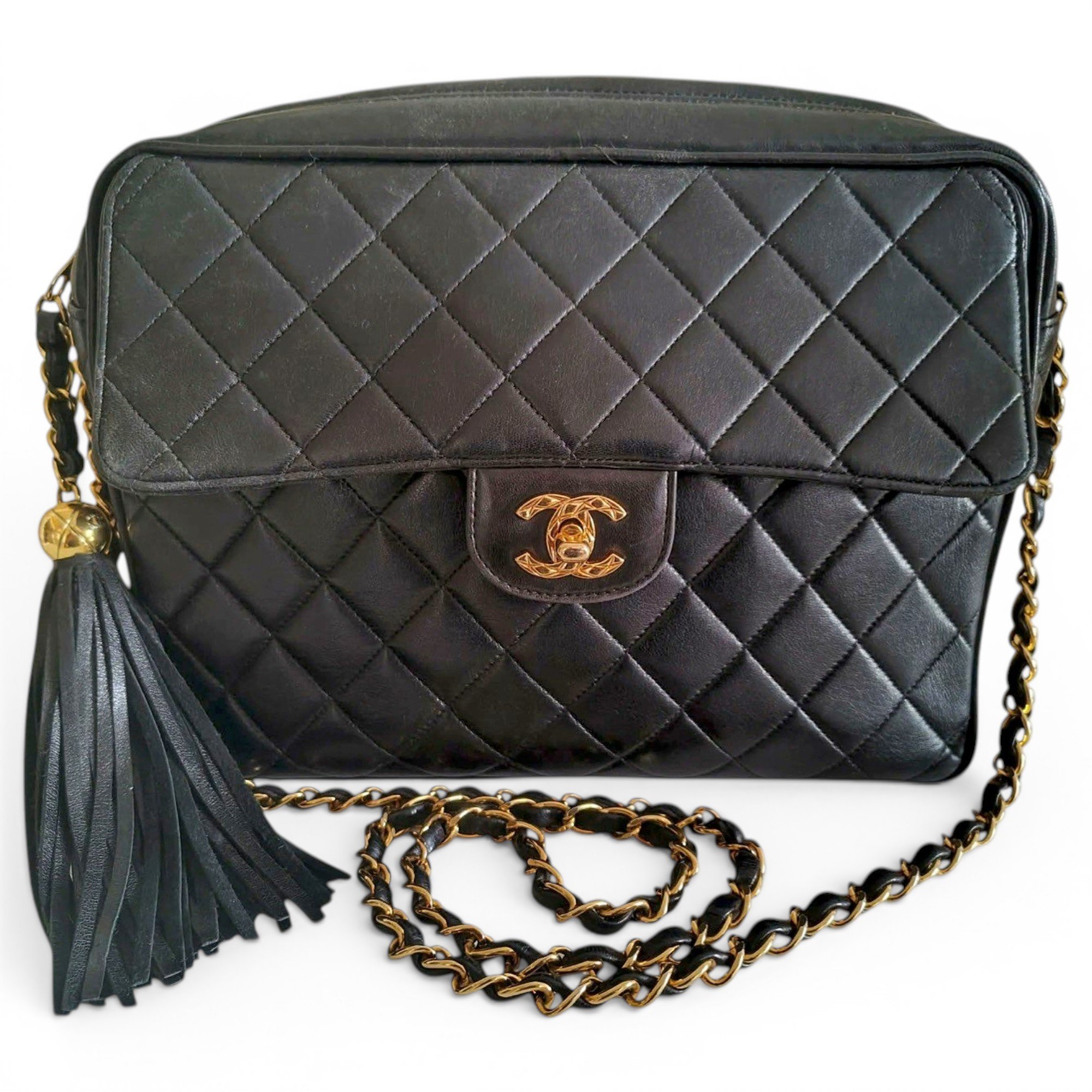 Leather handbag