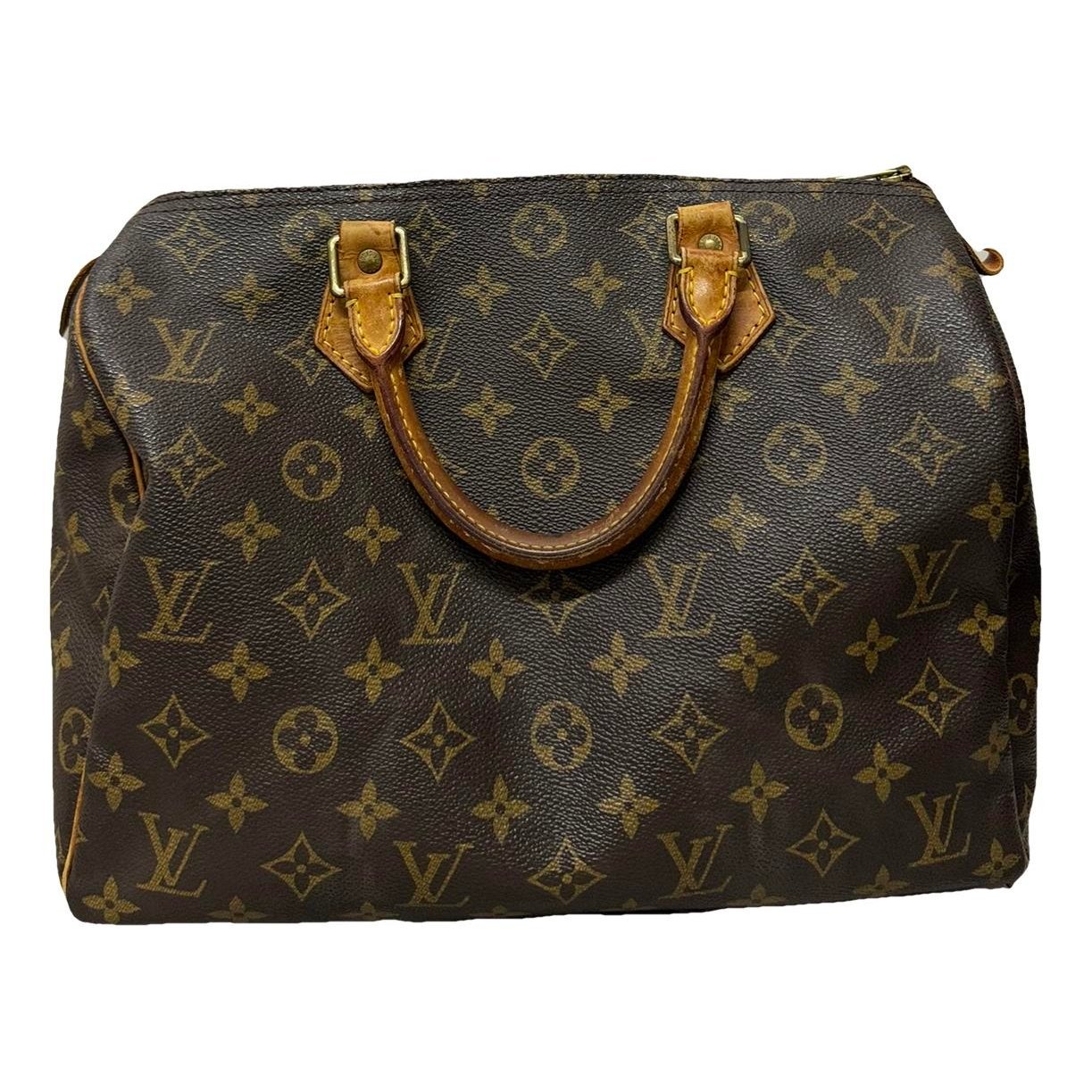 Speedy leather handbag
