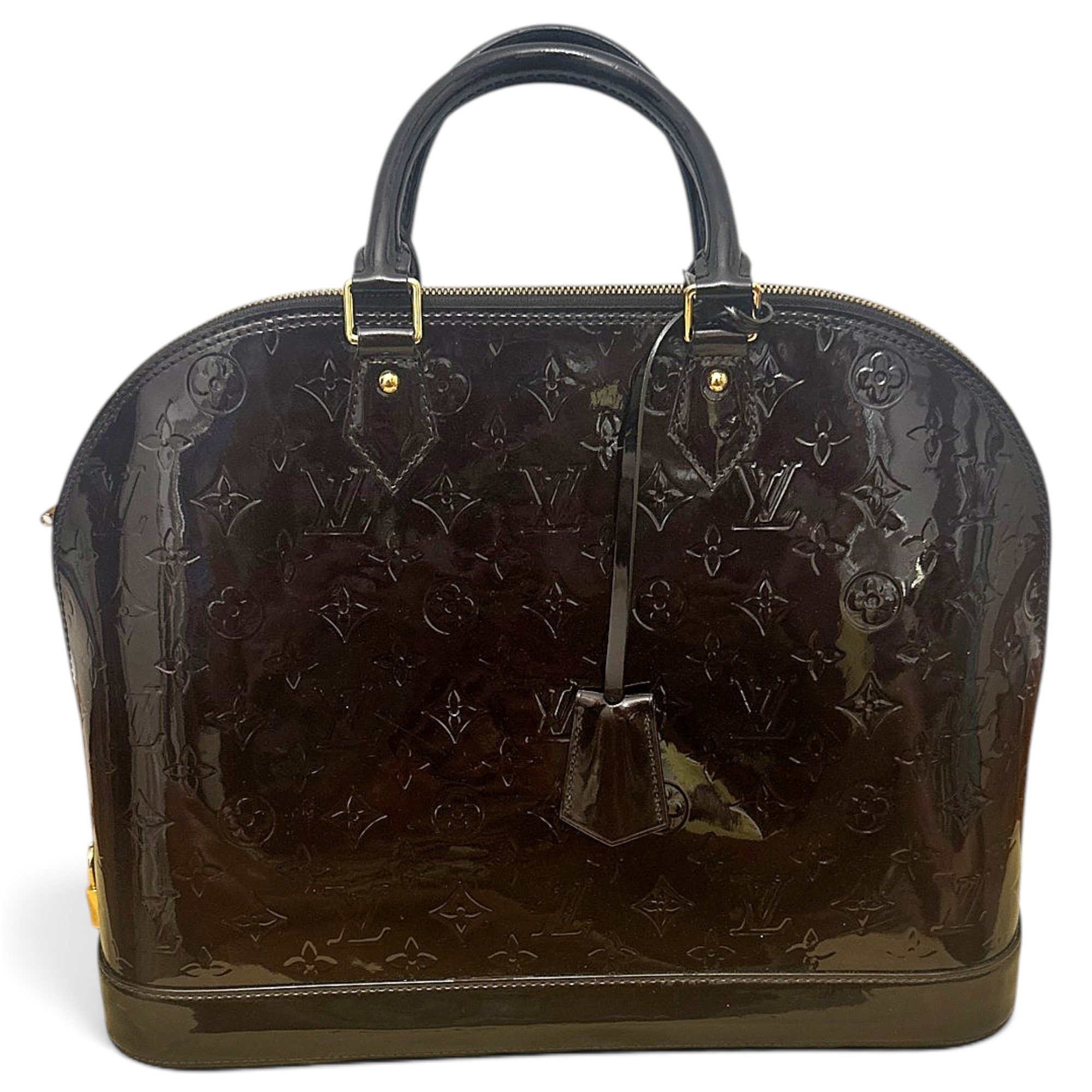 Alma patent leather handbag