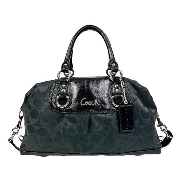 Patent leather crossbody bag