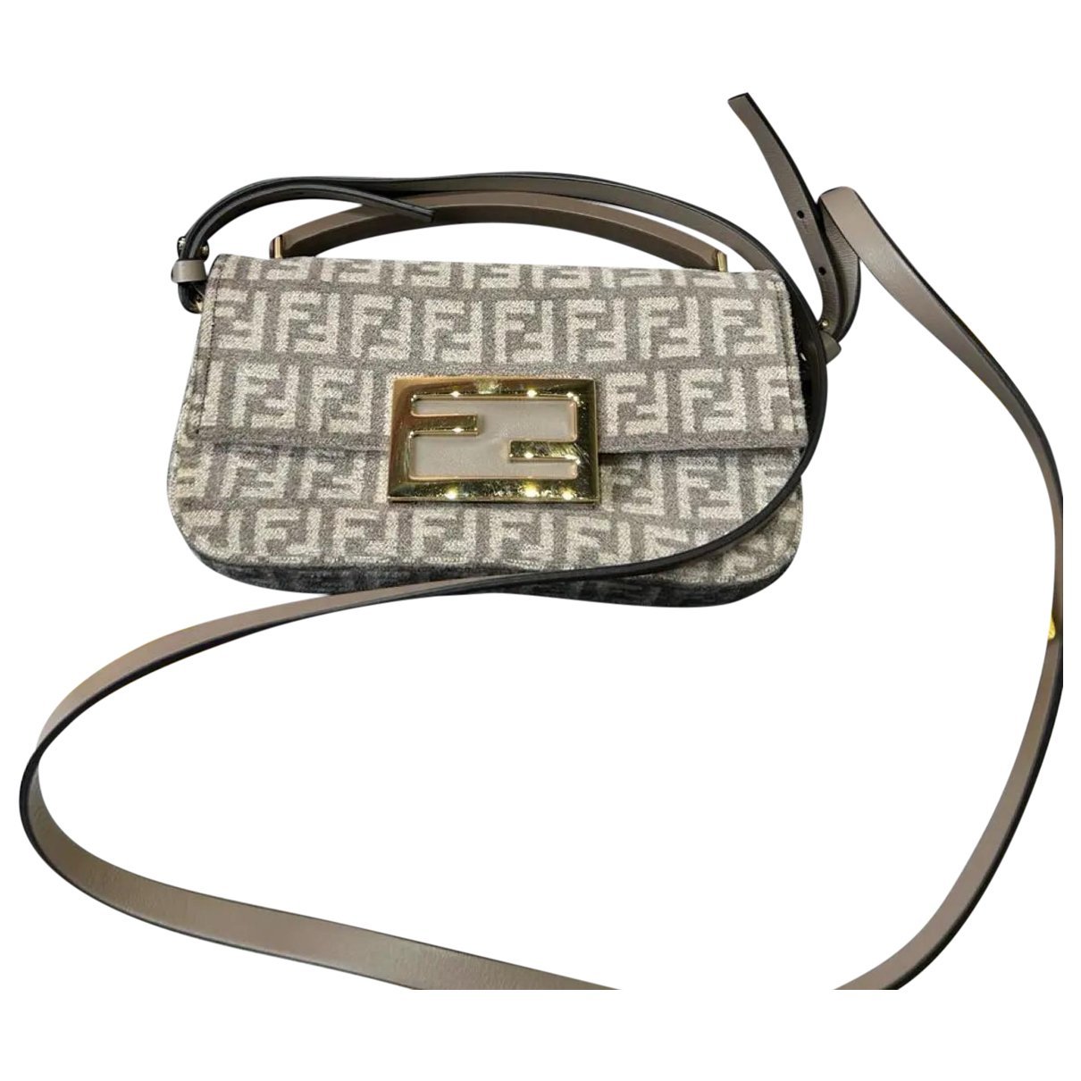 Baguette leather handbag