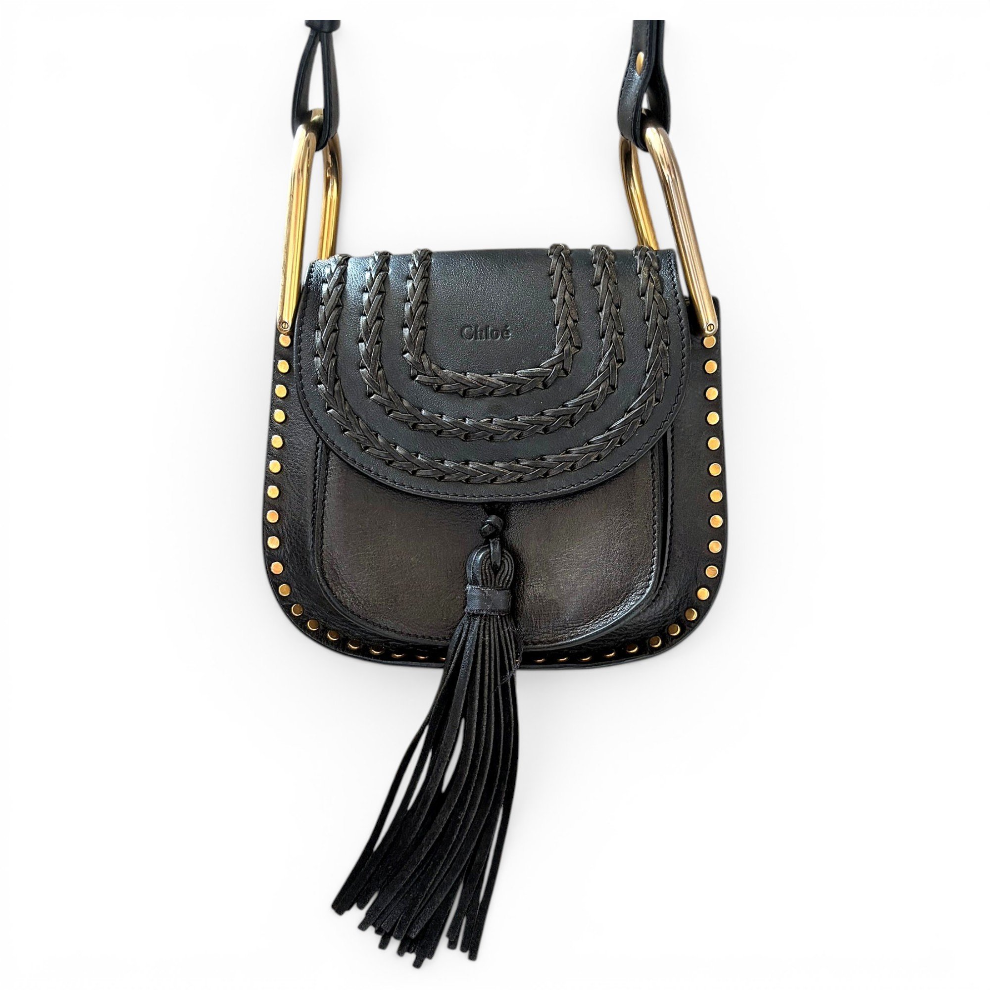 Leather crossbody bag