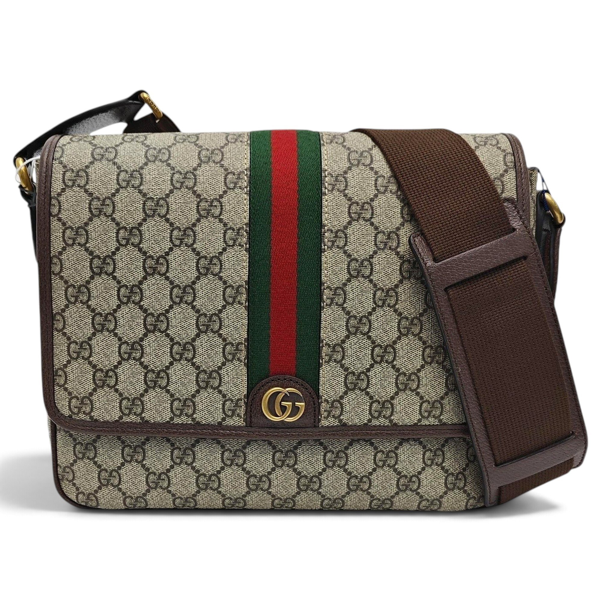 Ophidia leather handbag