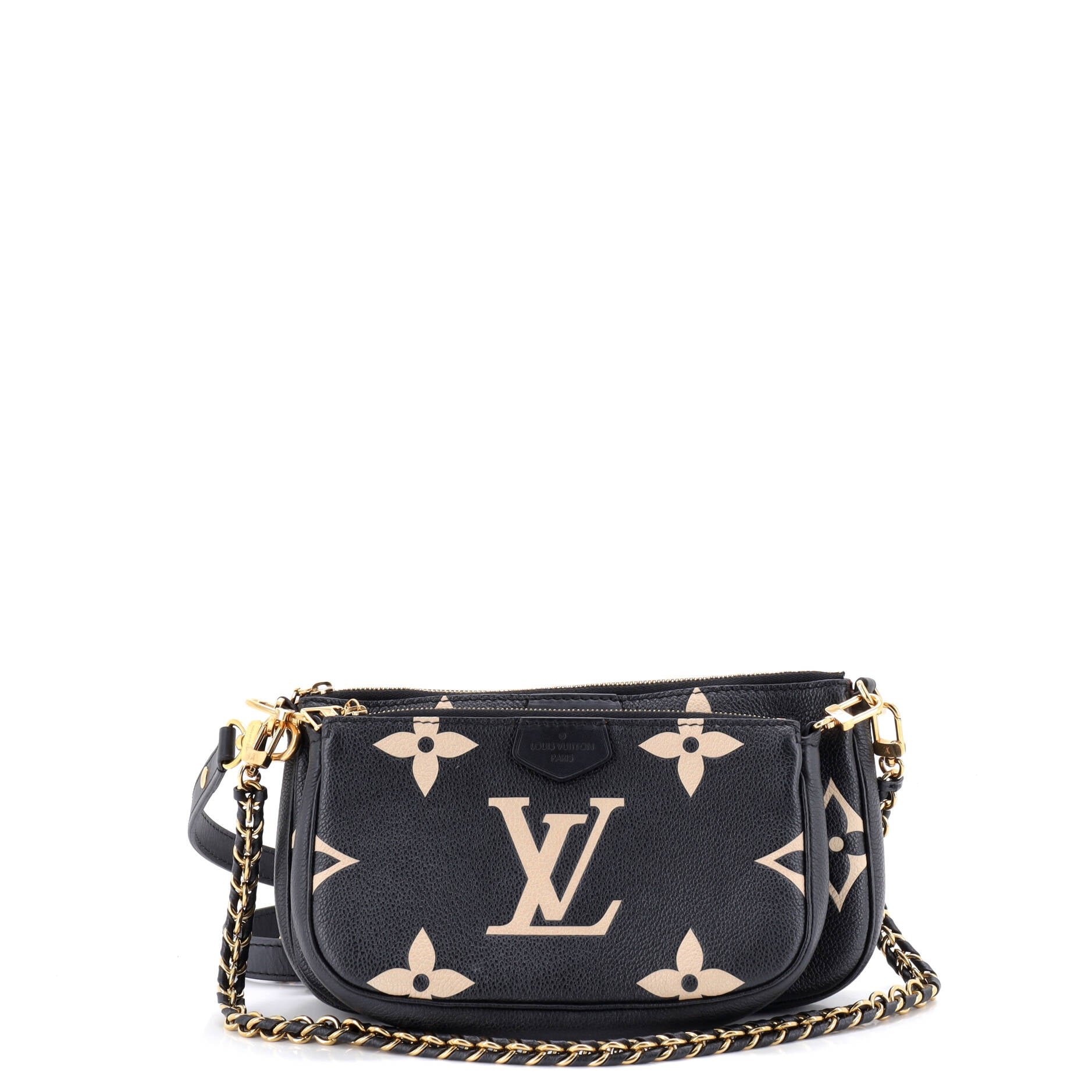 Louis Vuitton Multi Pochette Accessoires Bicolor Monogram Empreinte Giant