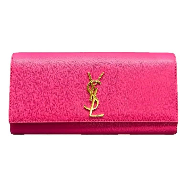 Kate monogramme leather clutch bag