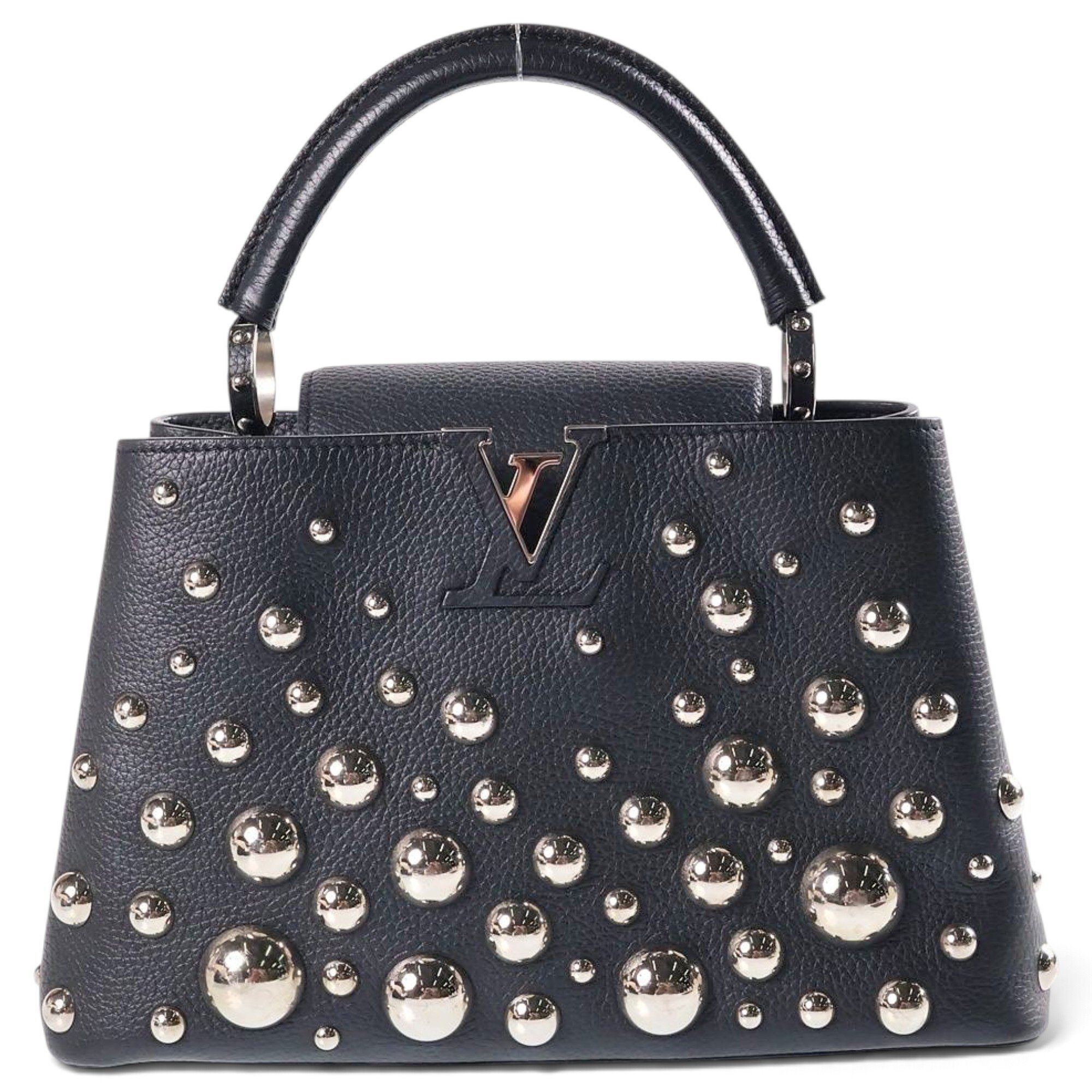 Capucines leather handbag