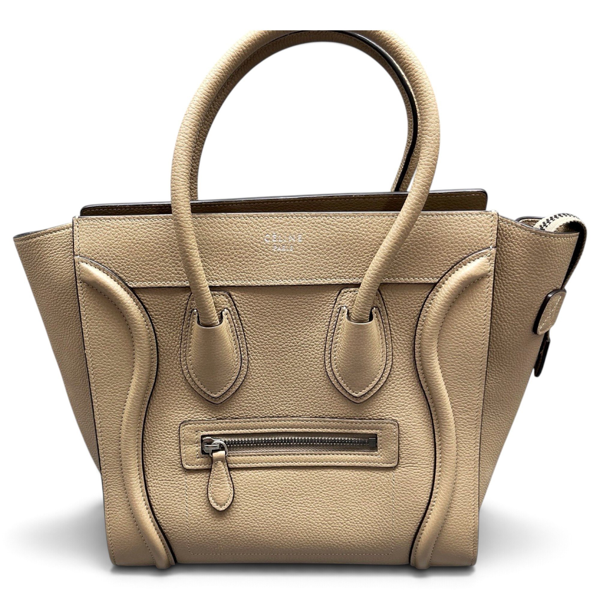 Luggage leather handbag