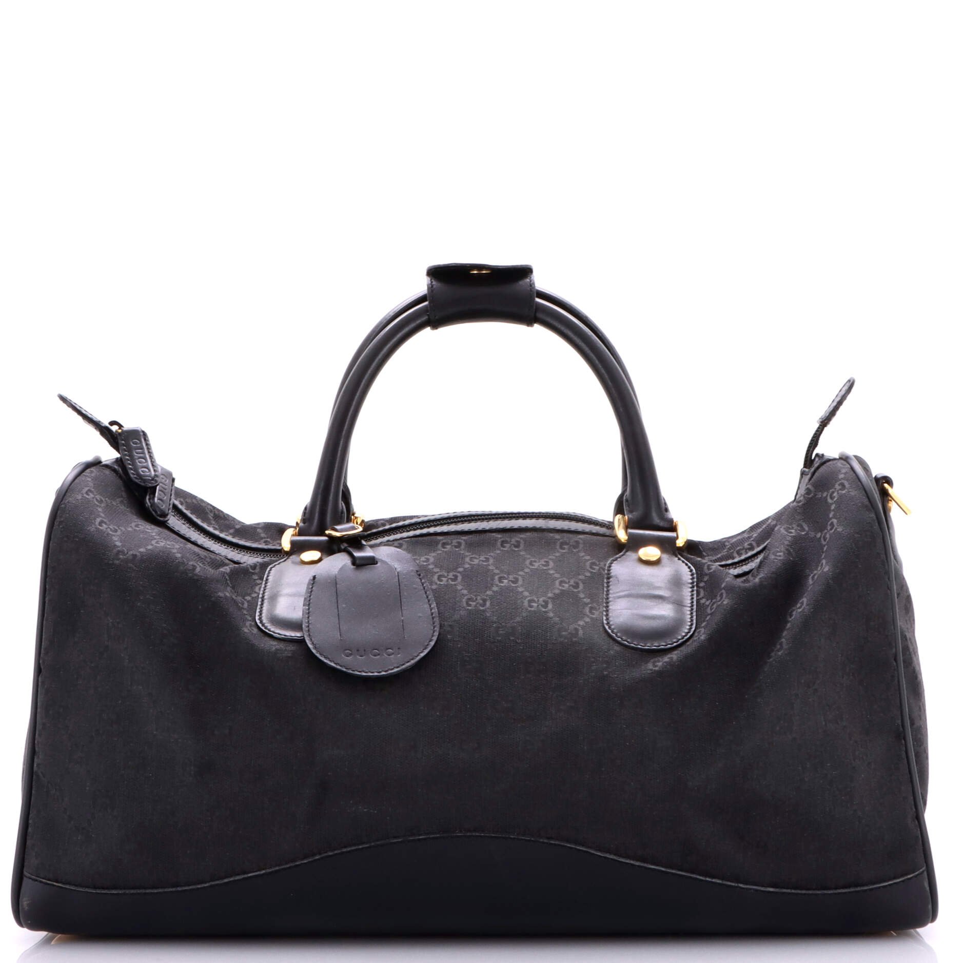 Zip Duffle Bag Vintage Web Canvas XL