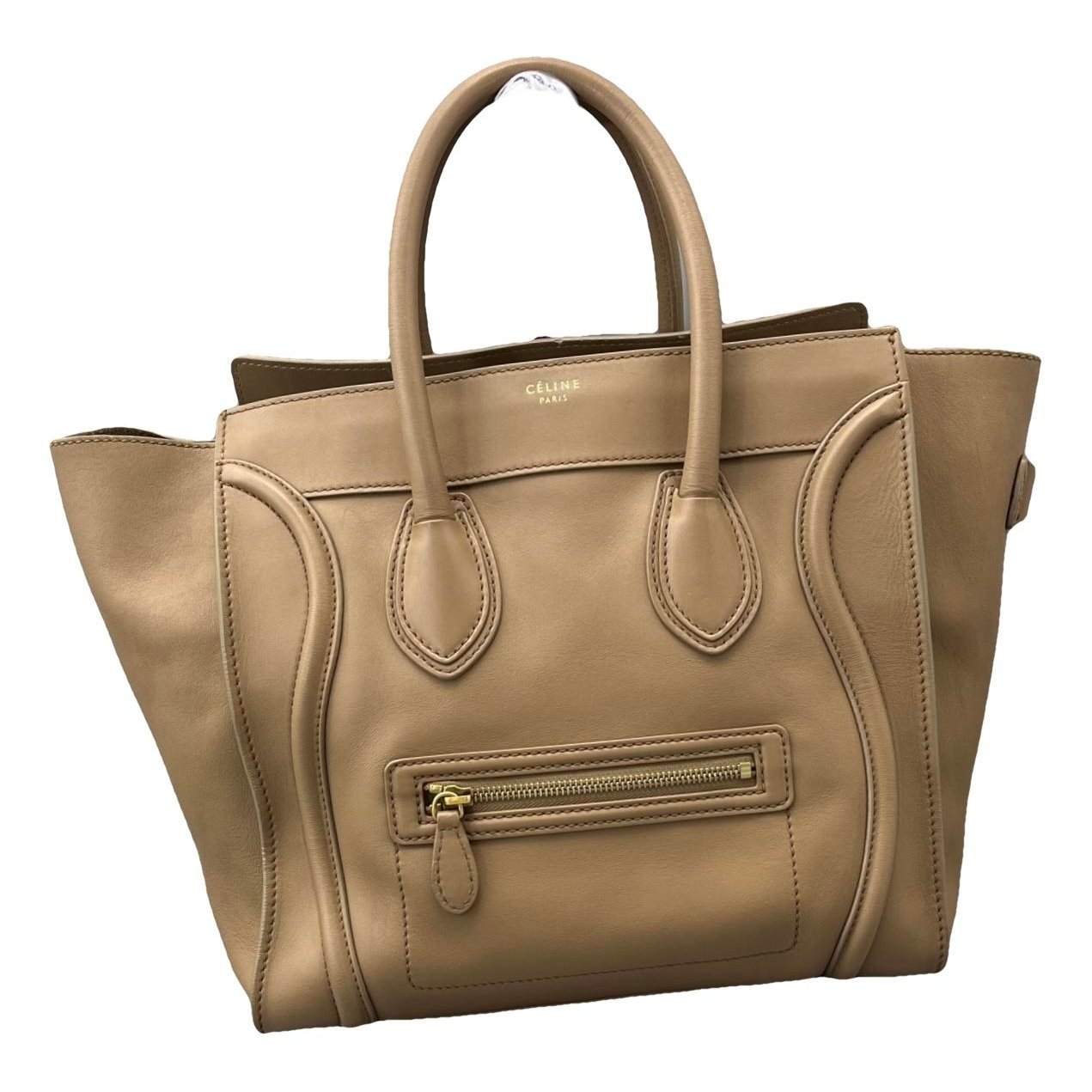 Luggage leather handbag