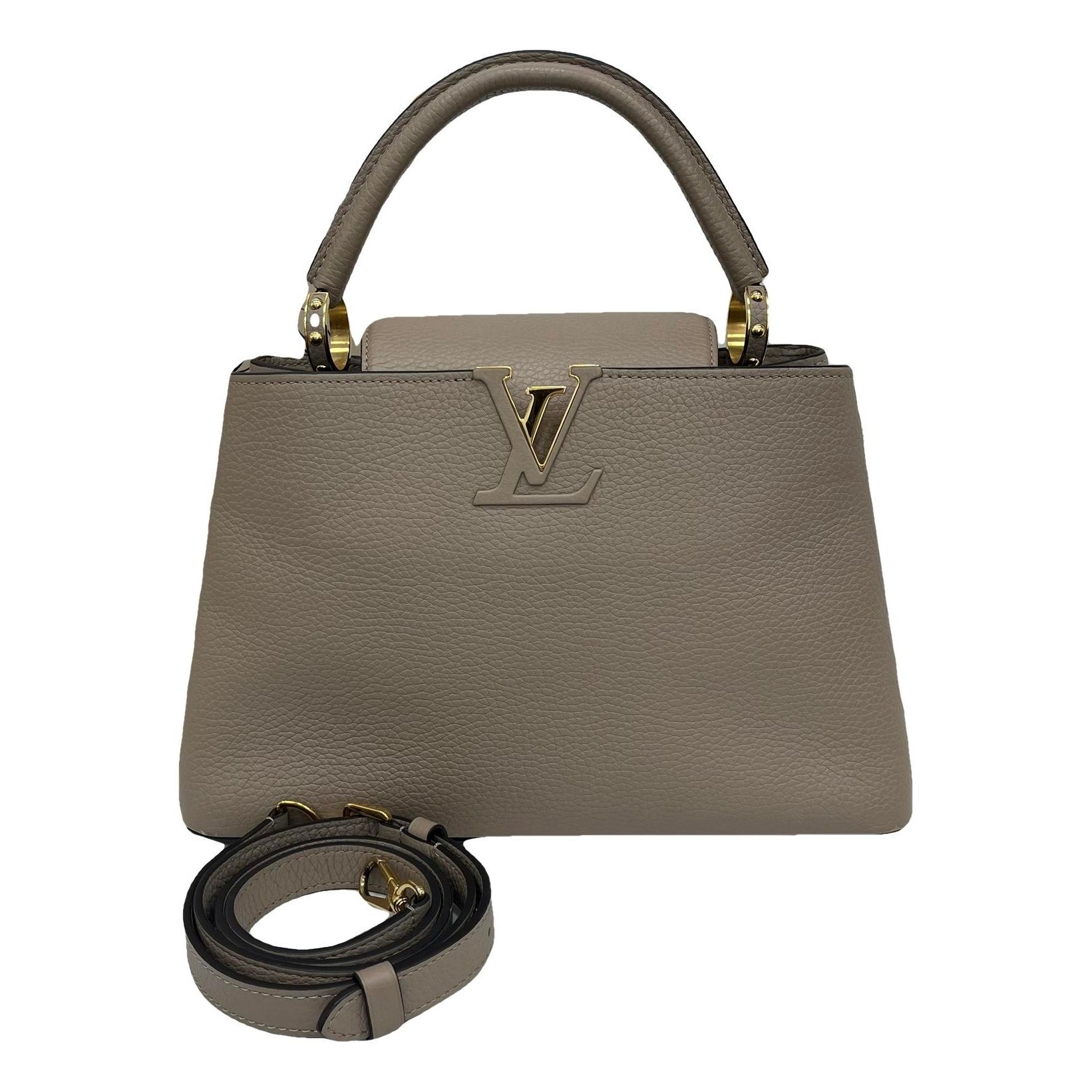Capucines leather handbag
