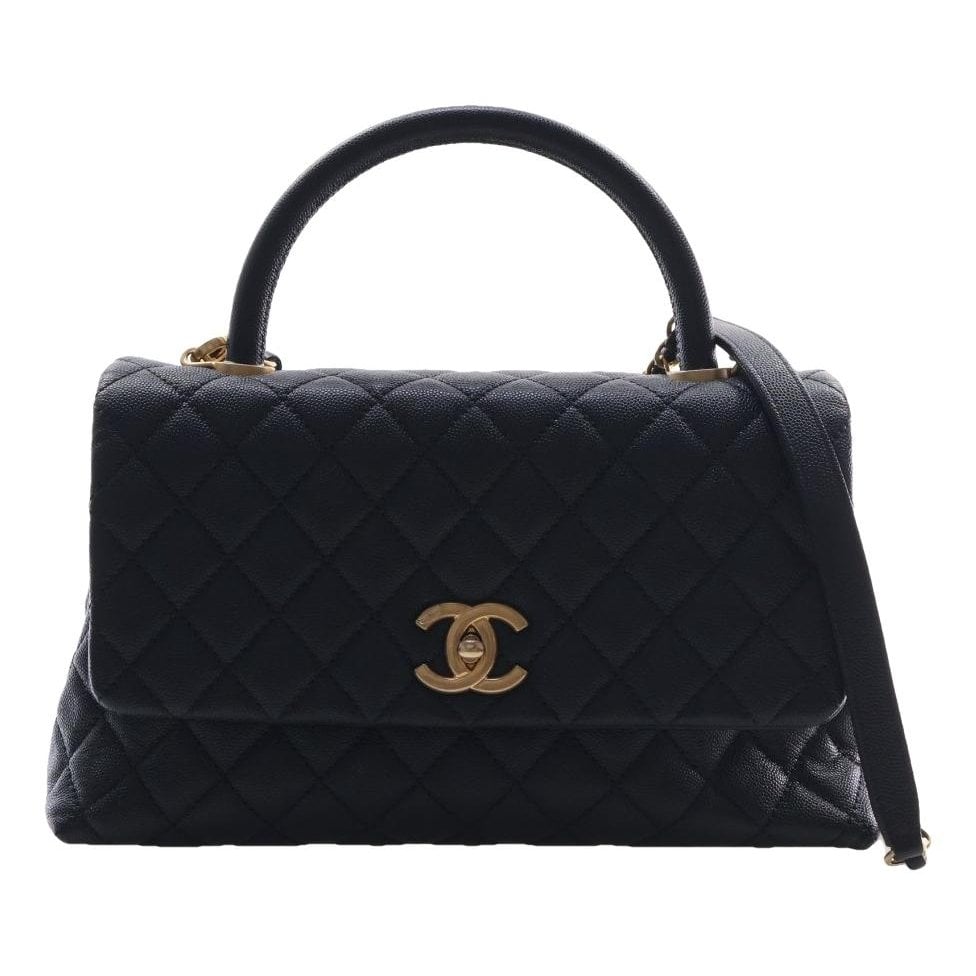 Coco Handle leather tote