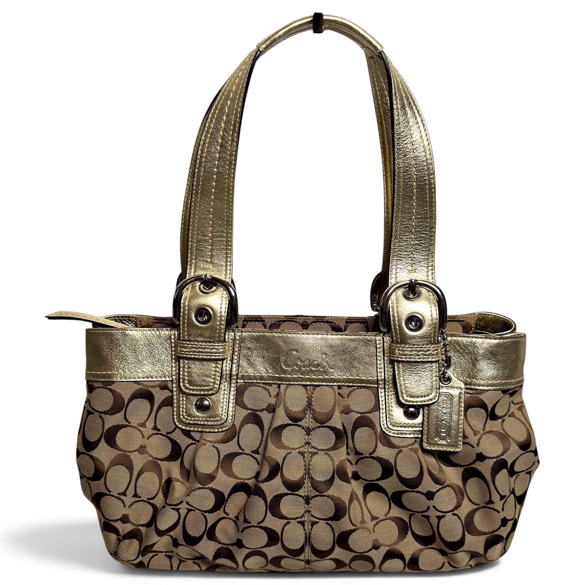 Signature Sufflette cloth handbag