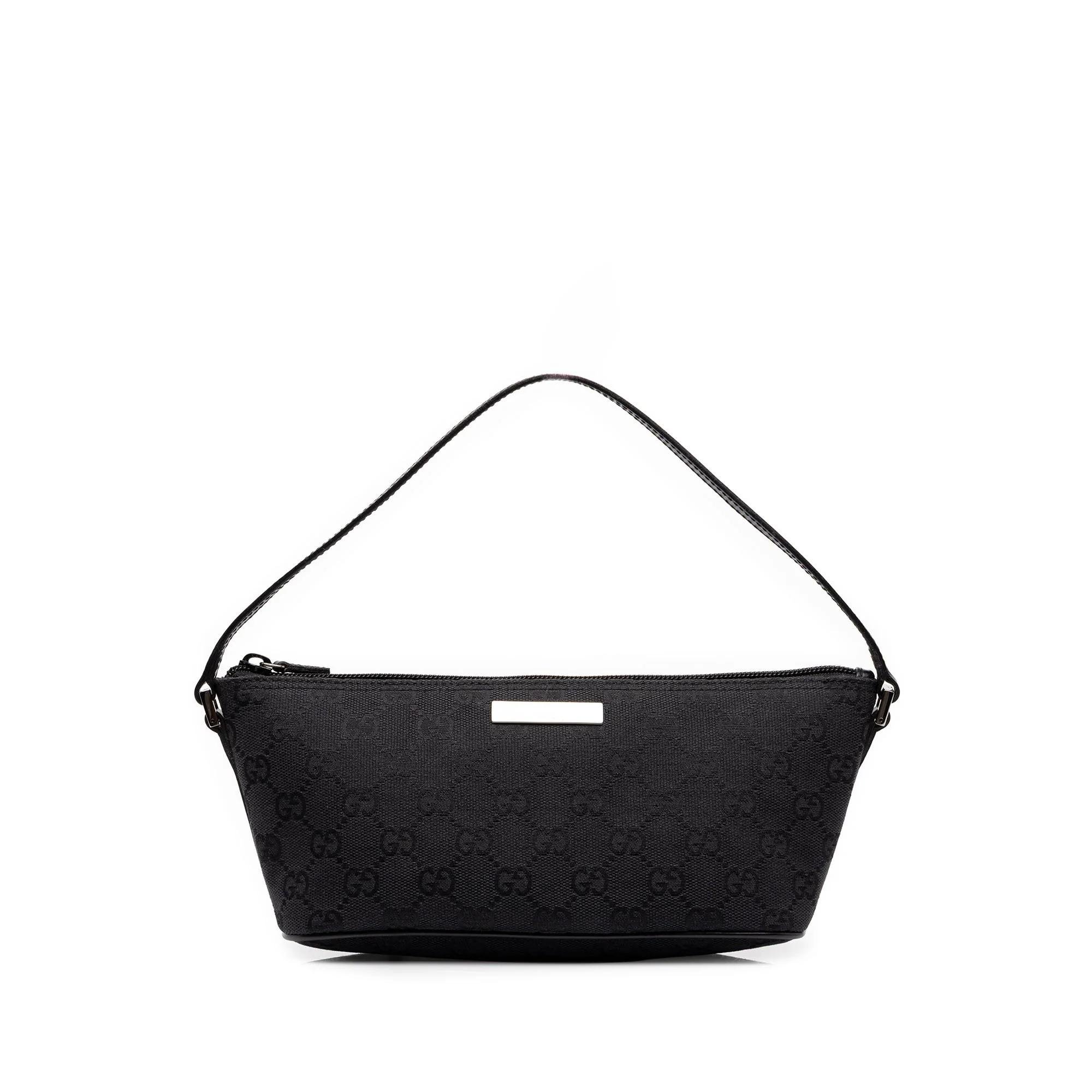 Gucci B leather handbag