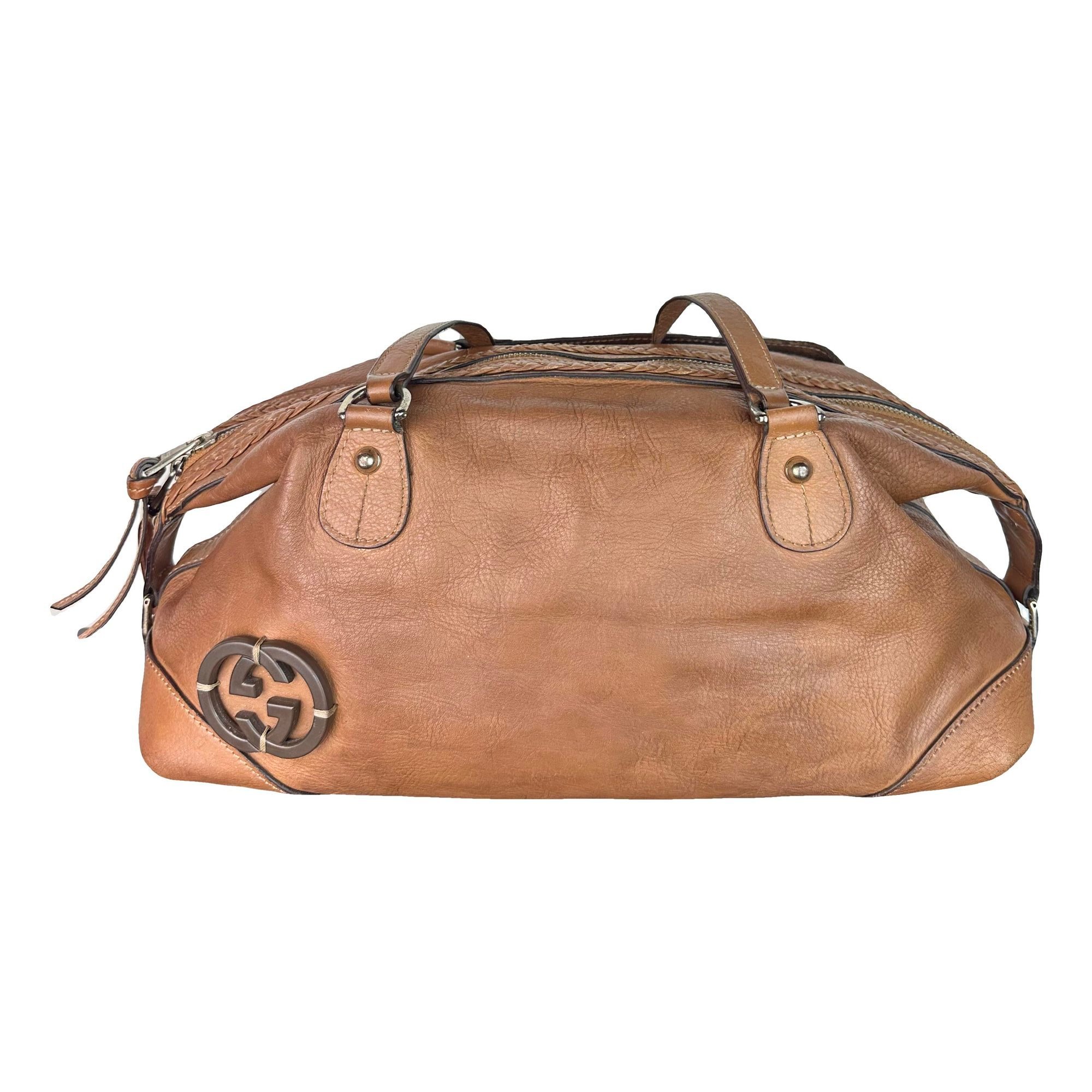 Leather handbag