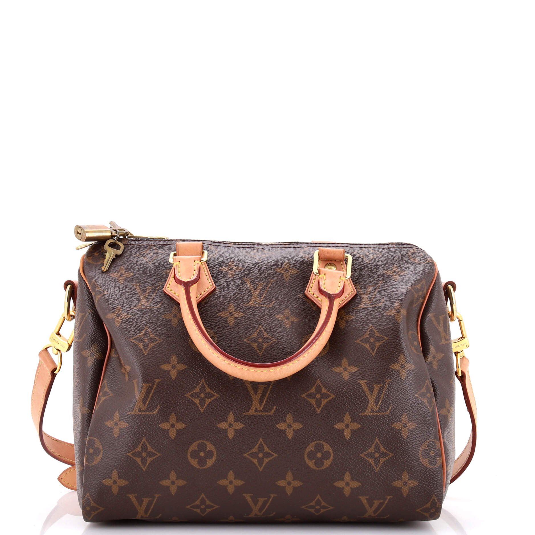 Speedy Bandouliere Bag Monogram Canvas 25