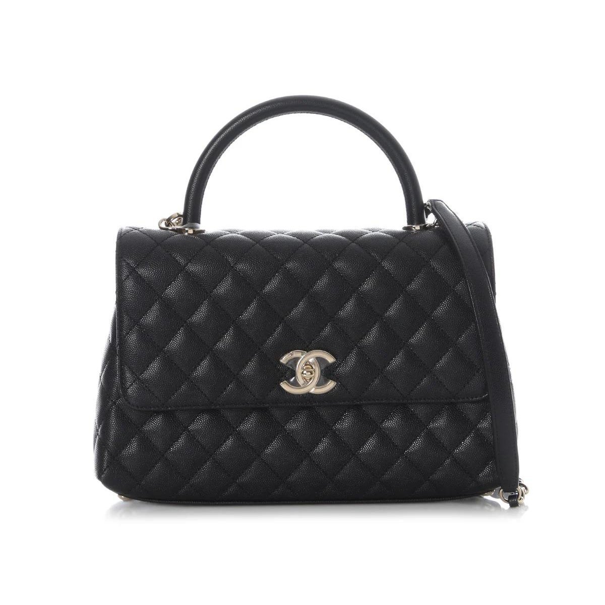 Coco Handle leather handbag