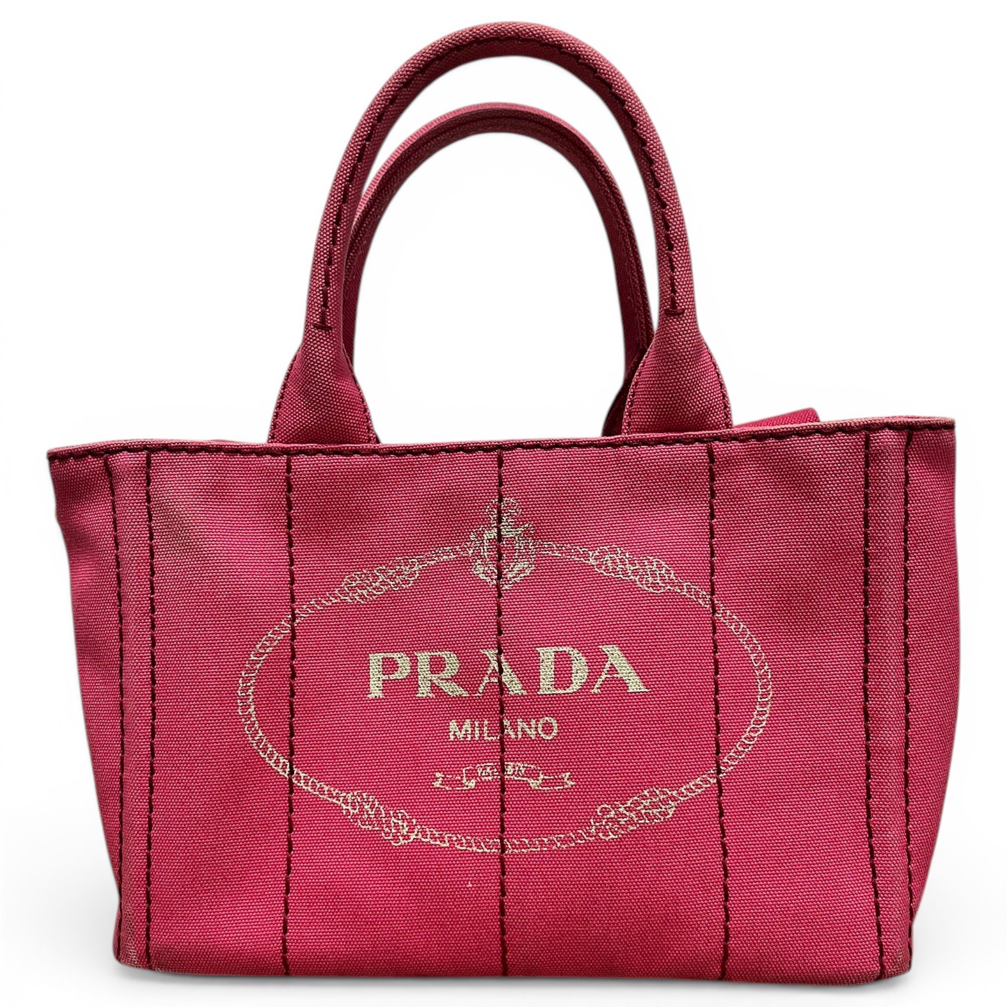 Prada Pocket cloth tote