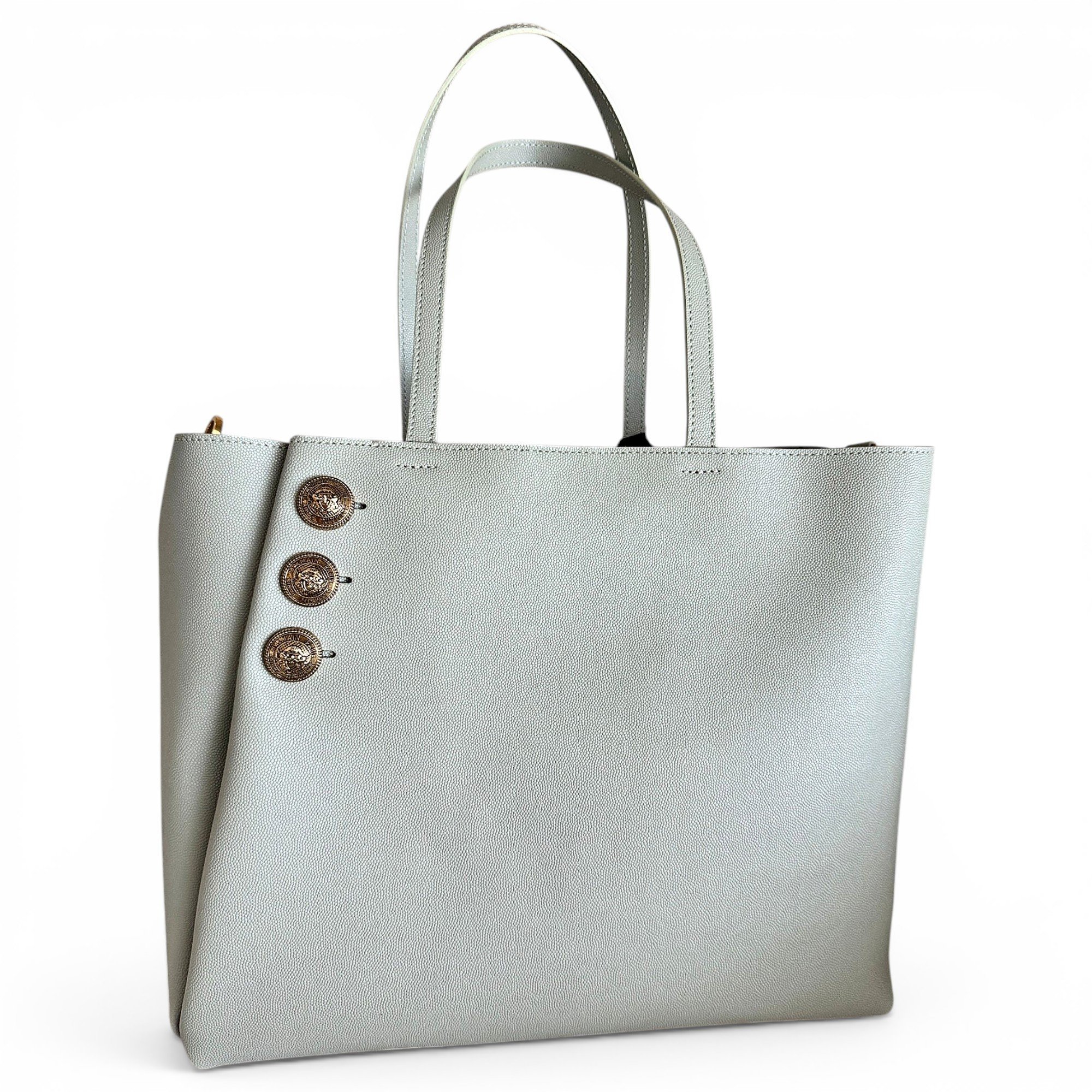 Leather tote